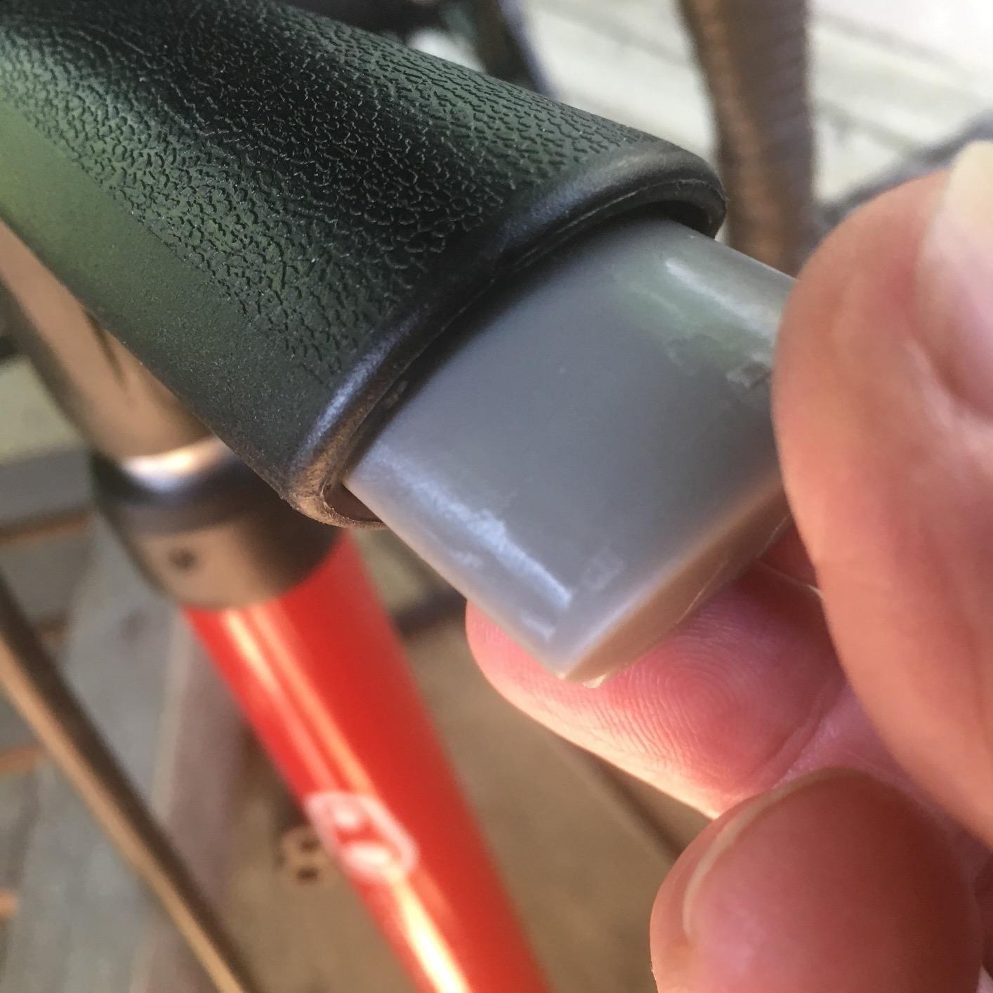 Crankbrothers Bike Pump - High Pressure/High Volume, Hidden Needle Adapter, 160 psi Floor Pump customer photo 1