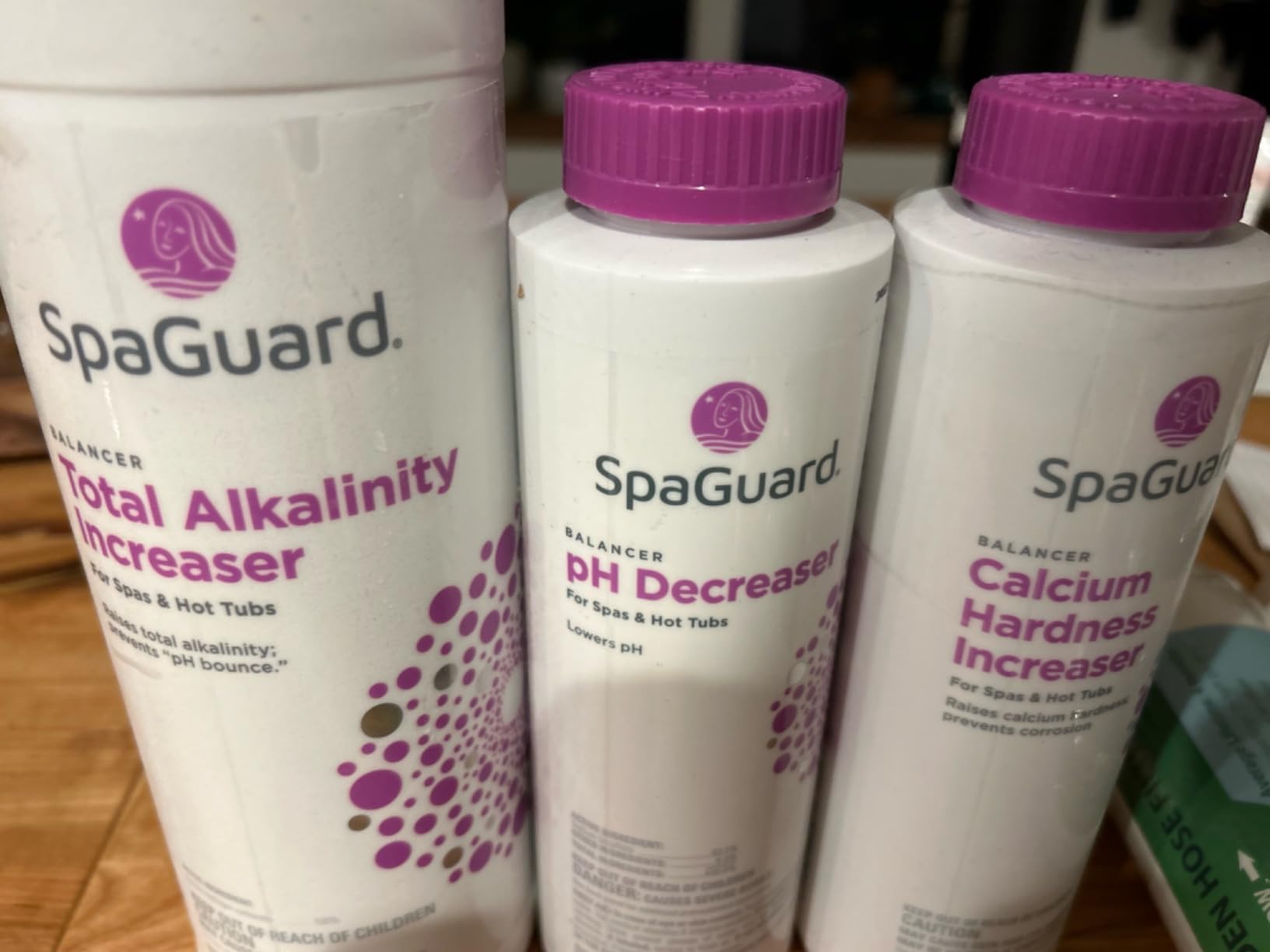SpaGuard Balancer Bundle (pH Decreaser, pH Increaser, Alkalinity Increaser, Calcium Increaser) customer photo 1