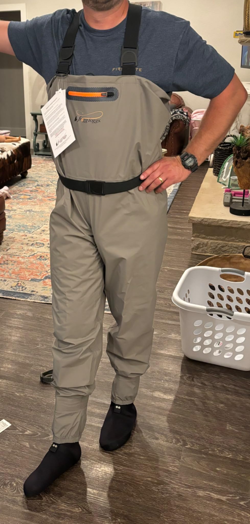 FROGG TOGGS Canyon II Breathable Waterproof Stockingfoot Fishing Chest Wader customer photo 1