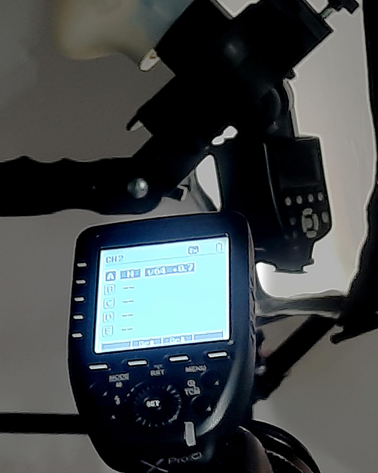 Godox XproS Xpro-S TTL Wireless Flash Trigger for Sony, 1/8000s HSS TTL-Convert-Manual Function Large Screen Slanted Design 5 Dedicated Group Buttons 11 Customizable Functions (XProS for Sony) customer photo 1