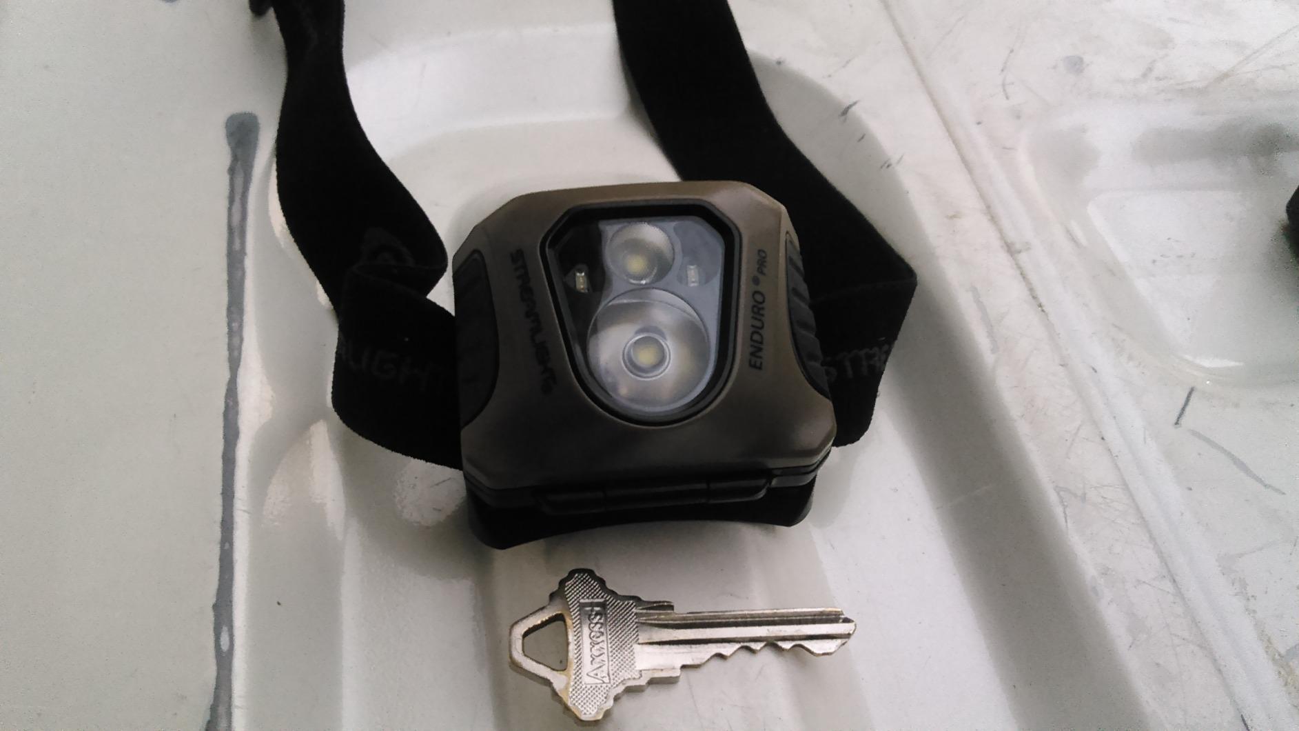 Streamlight 61425 Enduro Pro 200-Lumen LED Headlamp with Elastic Head Strap, Clear Retail Packaging, Coyote customer photo 2