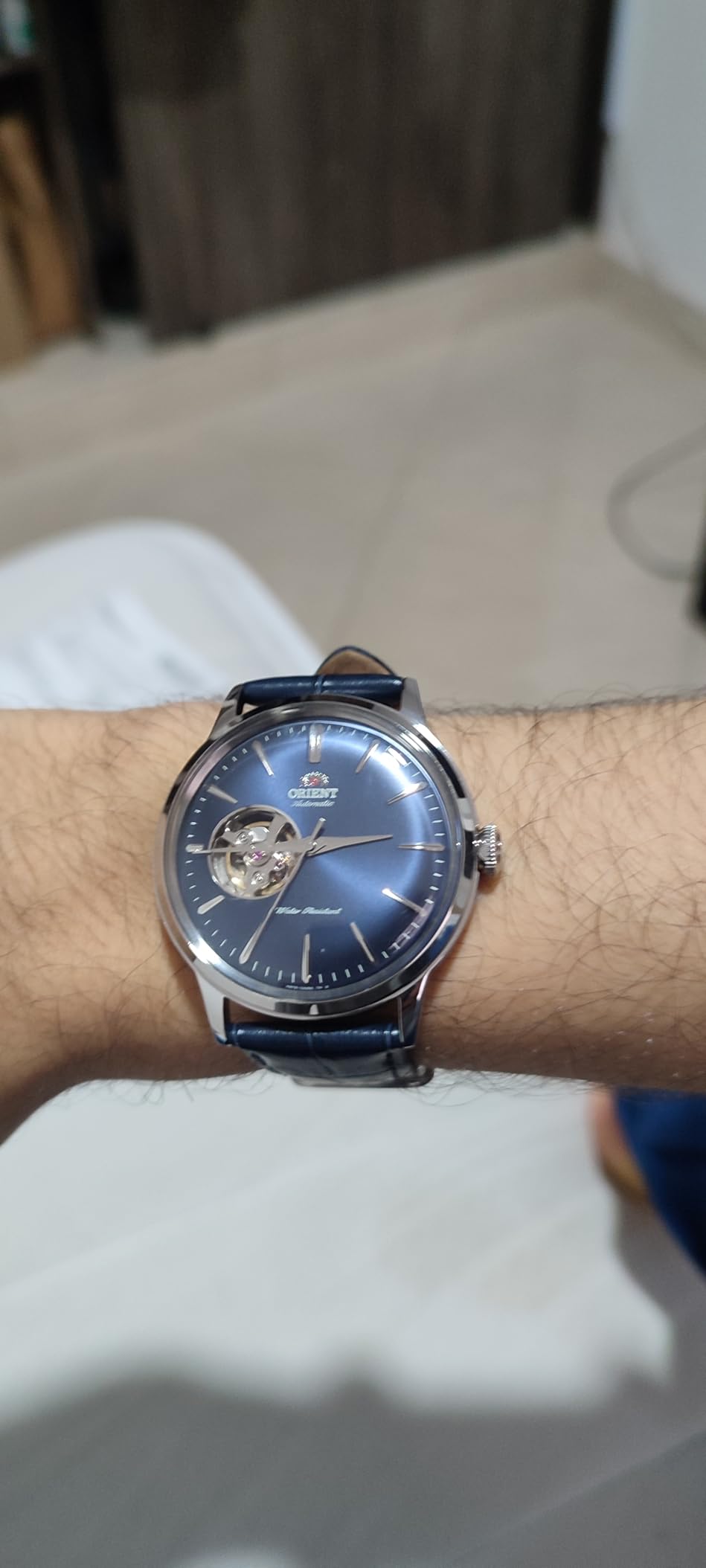 Orient Bambino Open Heart | Automatic/Hand-Winding | 40.5mm Case Diameter | Classic Watch customer photo 1