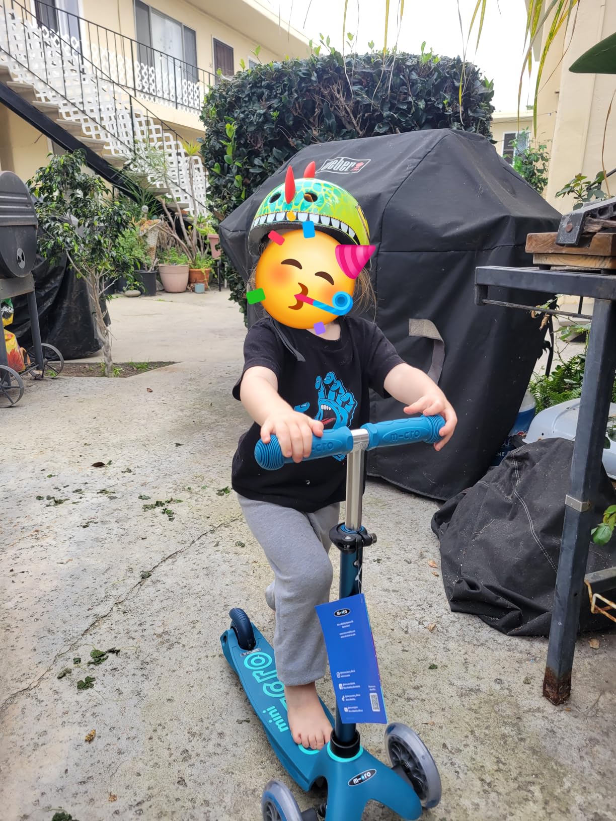Micro Kickboard Mini Kids Scooter for Ages 2-5 | Children up to 110 lbs | 3 Wheel Lean-to-Steer Design | Adjustable T Bar | Smooth Ride PU Wheels | Swiss Design customer photo 1