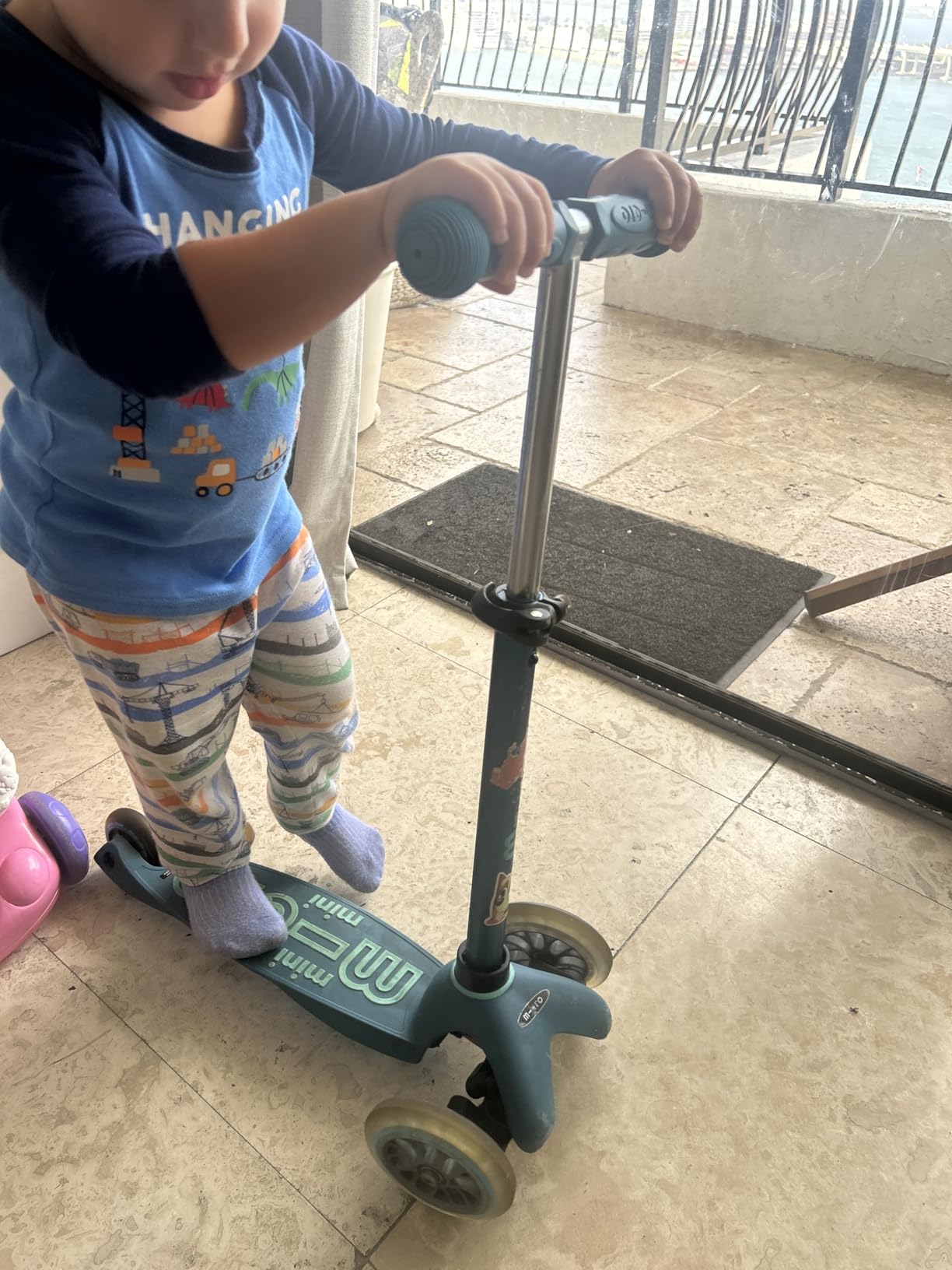 Micro Kickboard Mini Kids Scooter for Ages 2-5 | Children up to 110 lbs | 3 Wheel Lean-to-Steer Design | Adjustable T Bar | Smooth Ride PU Wheels | Swiss Design customer photo 2