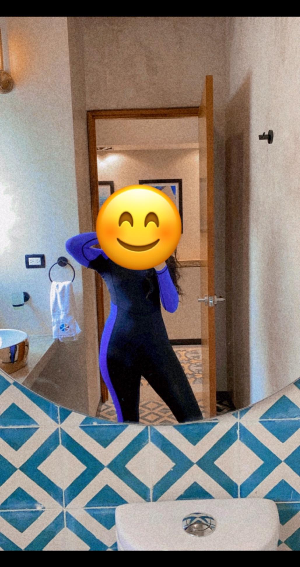 Cressi Lido Women's Full Front Zip Wetsuit for Swimming, Snorkeling, Scuba Diving - Thermal 2mm Neoprene customer photo 2
