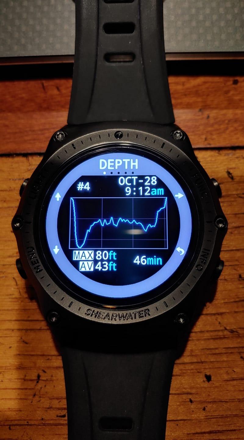Shearwater Research Teric Color Wrist Dive Computer customer photo 1