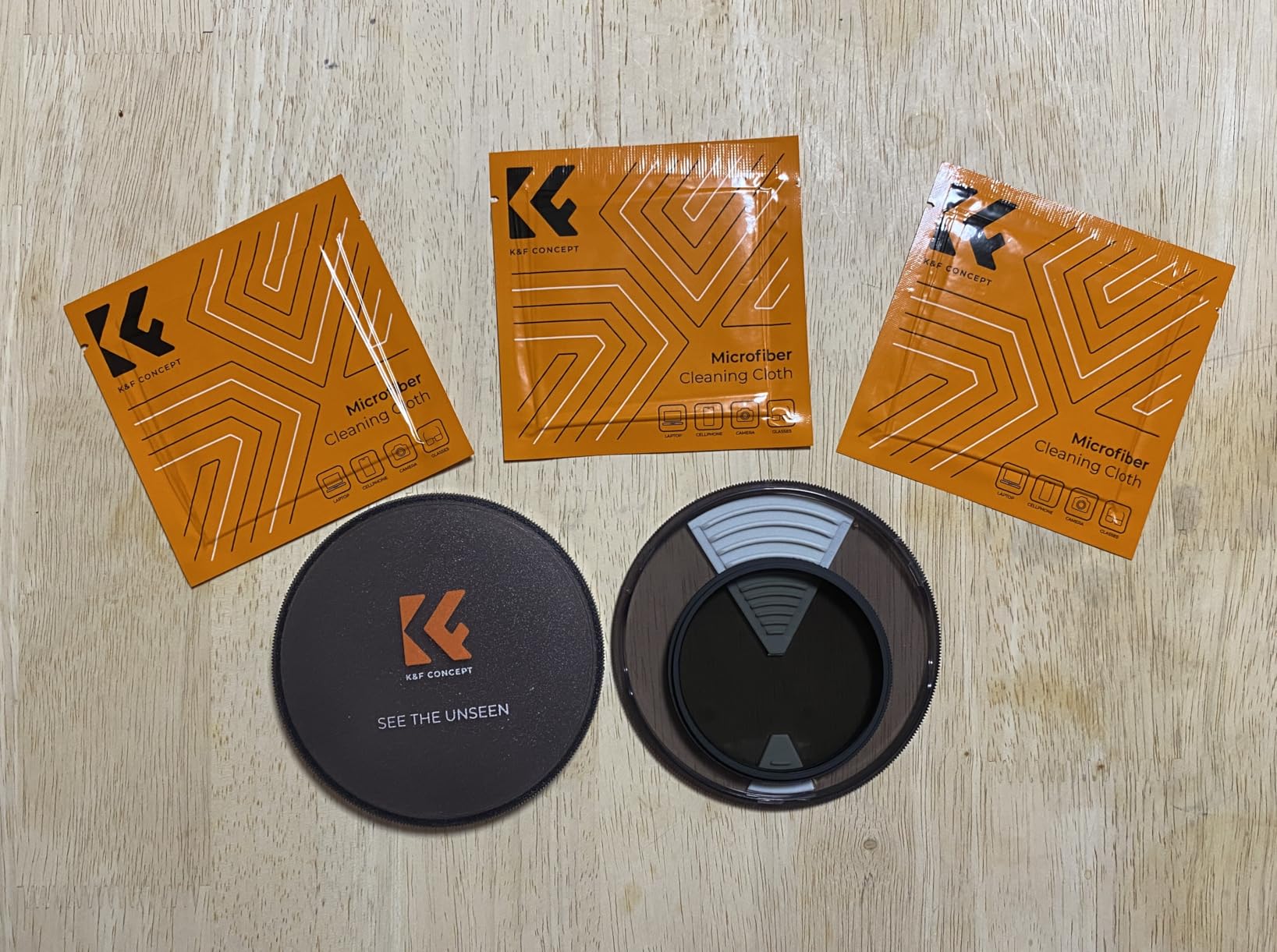 58mm Circular Polarizers Filter, K&F CONCEPT 58MM Circular Polarizer Filter HD 28 Layer Super Slim Multi-Coated CPL Lens Filter (Nano-X Series) customer photo 2