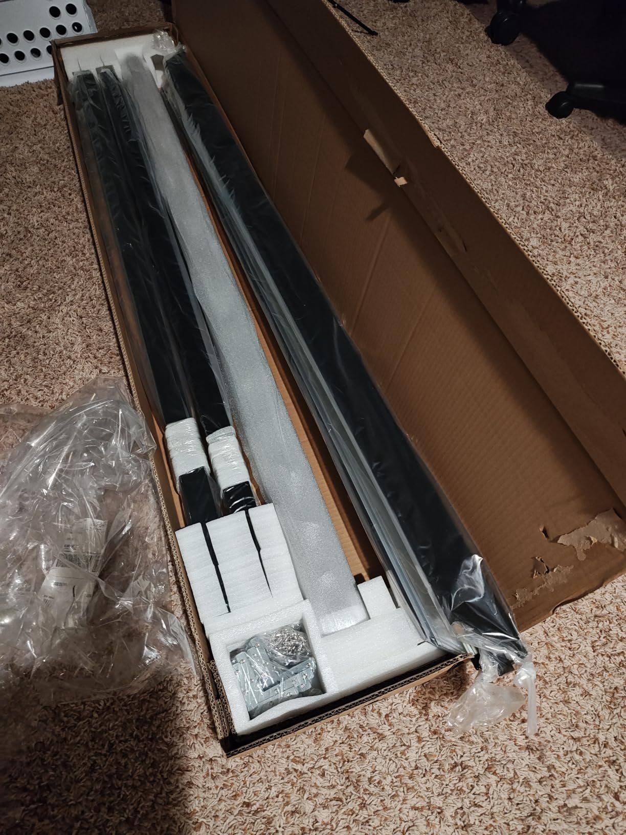 V EVOR Projector Screen 120inch Outdoor Projector Screen 16:9 Movie Screen Fixed Frame 3D Projector Screen for 4K HDTV Movie Theater customer photo 2