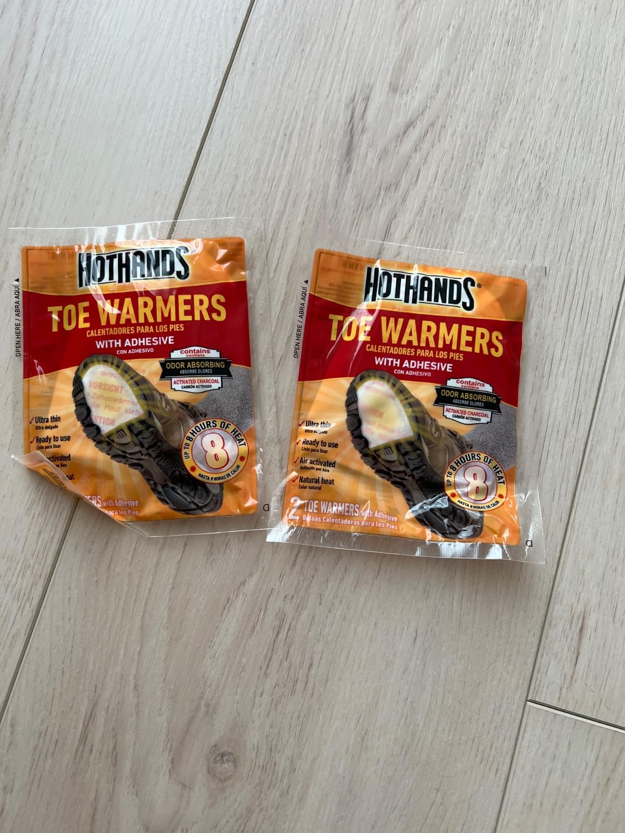 HotHands Toe Warmers - Long customer photo 1