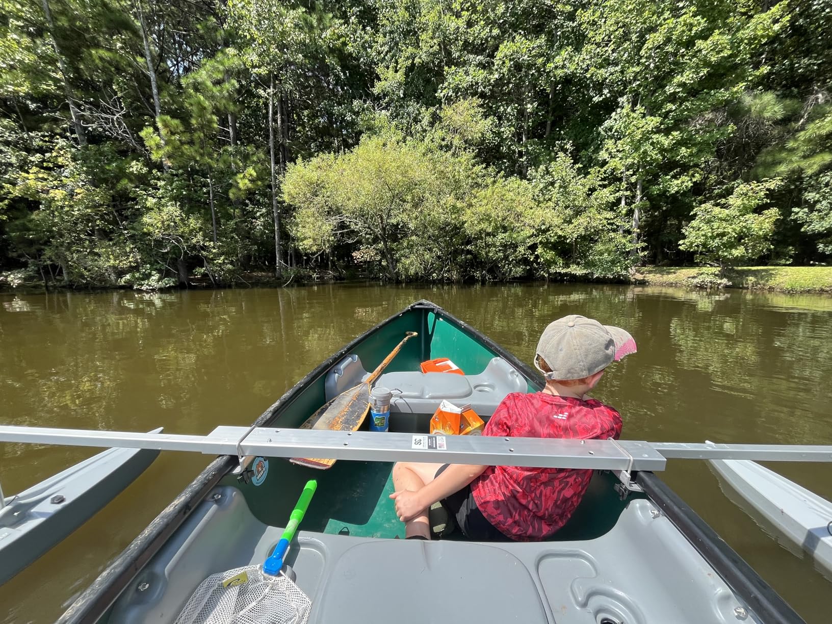 Hydrodynamic Canoe Stabilizer Float Package customer photo 2