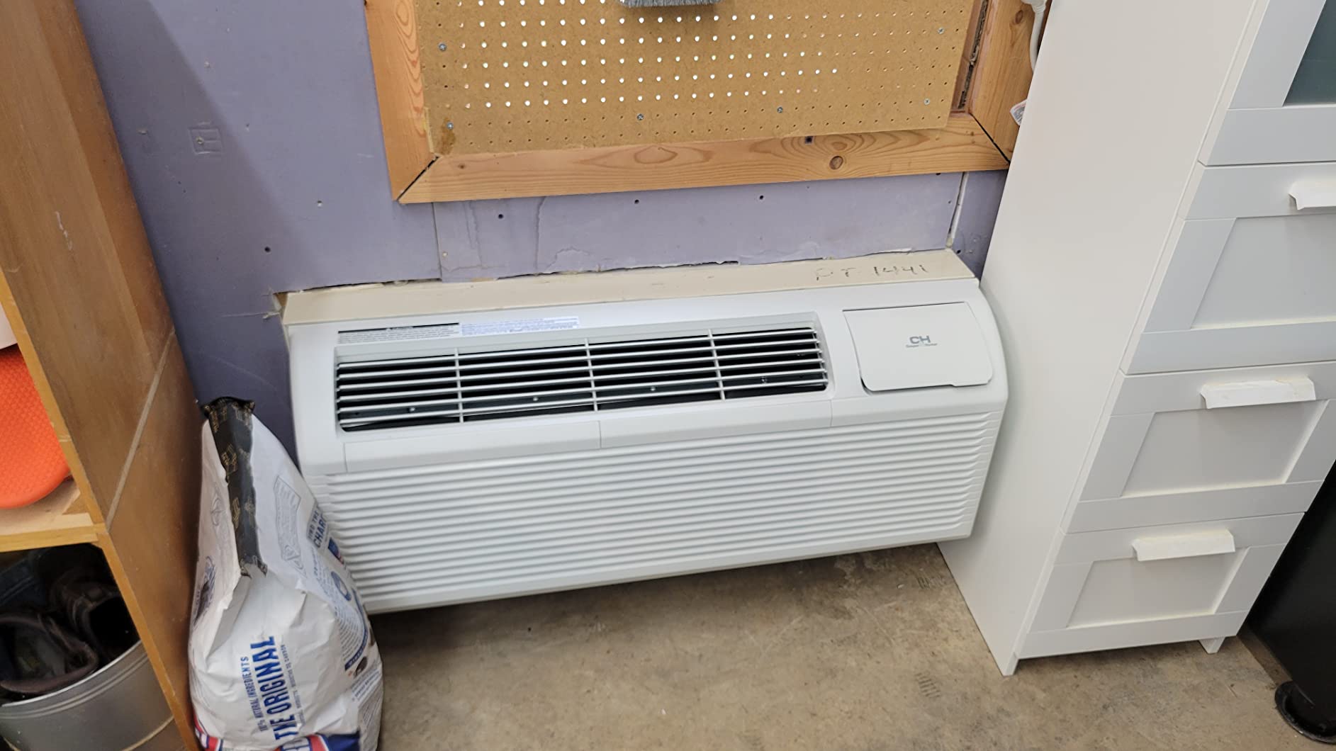 Cooper & Hunter 15,000 BTU PTAC Packaged Terminal Air Conditioner & Heat Pump with Built-In 3.5kW Electric Heater, Includes Wireless Smart Kit, Remote & Power Cord, R-32 Refrigerant customer photo 1