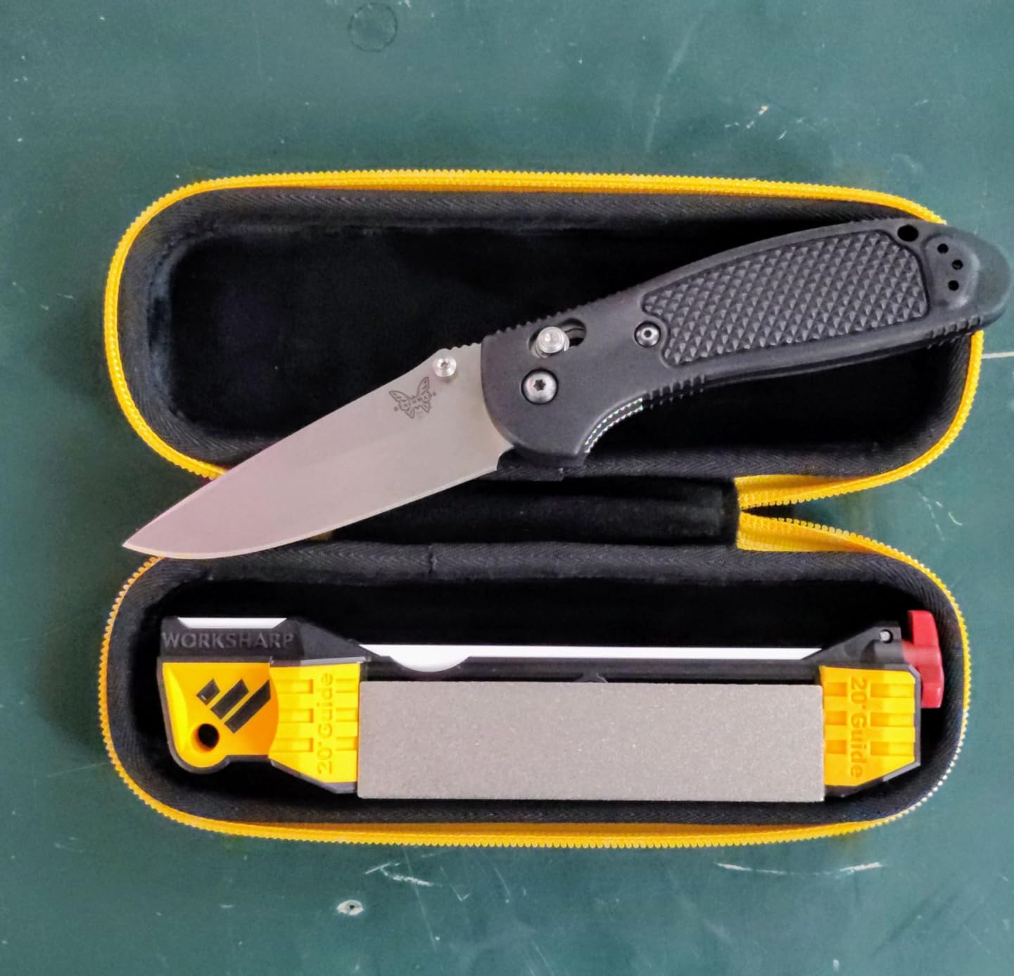 Benchmade Griptilian Knife, Plain Edge, Nylon Handle, Drop-Point Blade customer photo 1