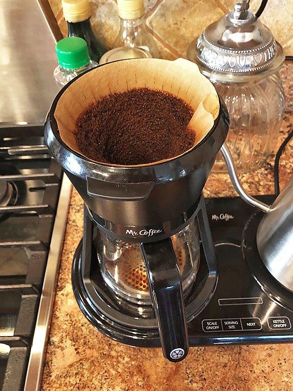 Mr. Coffee BVMC-PO19B All-in-One Pour Over Coffee Maker, 6 Cups, Black customer photo 1