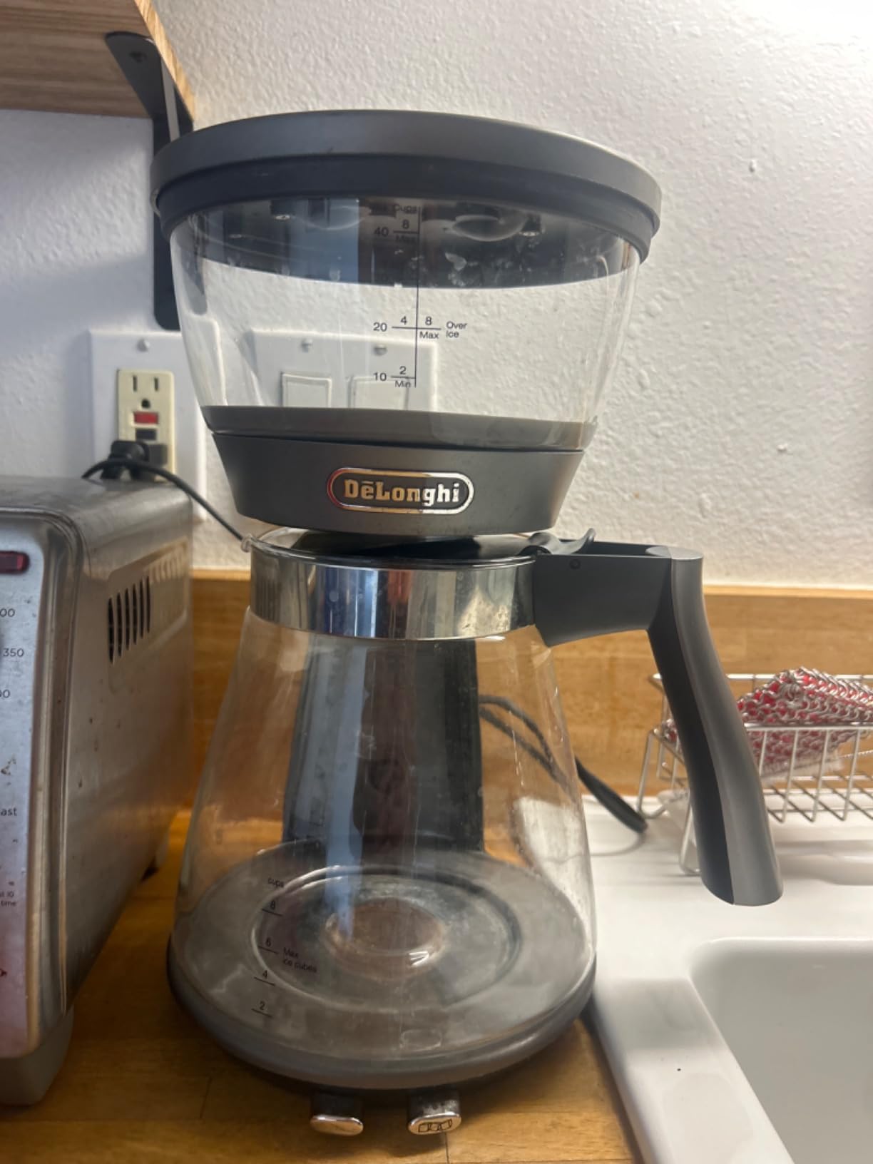 De'Longhi 3-in-1 Specialty Coffee Brewer, IcedCoffee Maker (Bold Cold Brew), Gourmet Pour Over, Premium Drip, SCA GoldenCup Certified, Glass Carafe, 8-Cup, ICM17270 customer photo 2