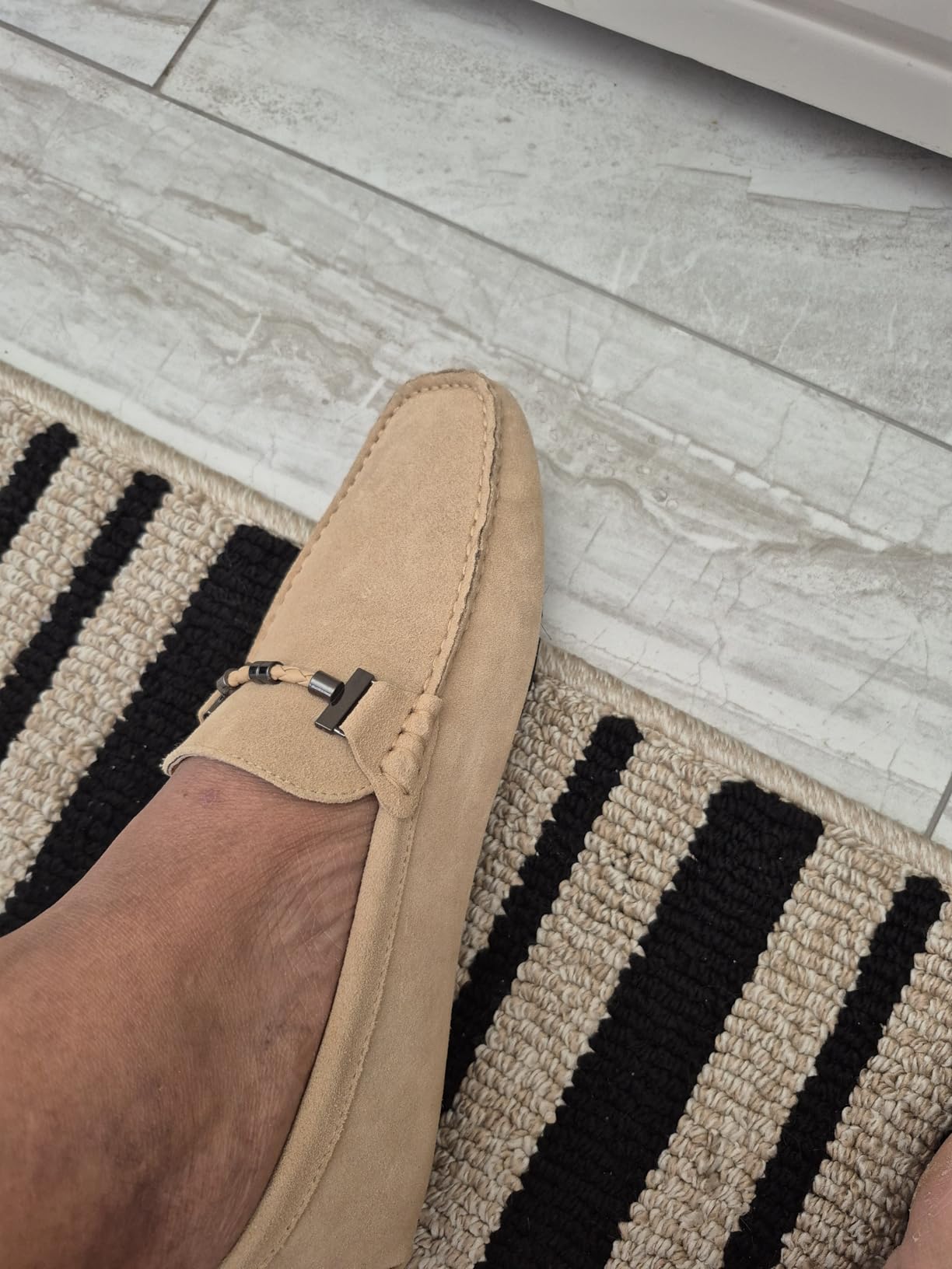 Go Tour Men's Penny Loafers Moccasin Driving Shoes Slip On Flats Boat Shoes customer photo 2