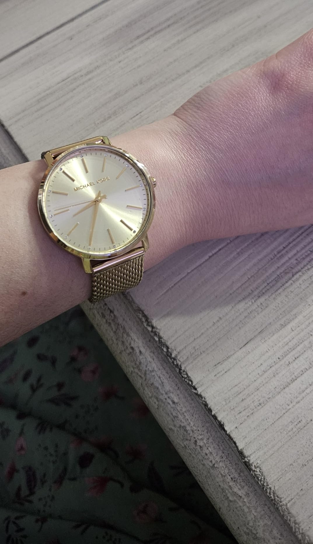 Michael Kors Pyper Women's Watch, Stainless Steel Watch for Women with Steel, Leather, or Silicone Band customer photo 1