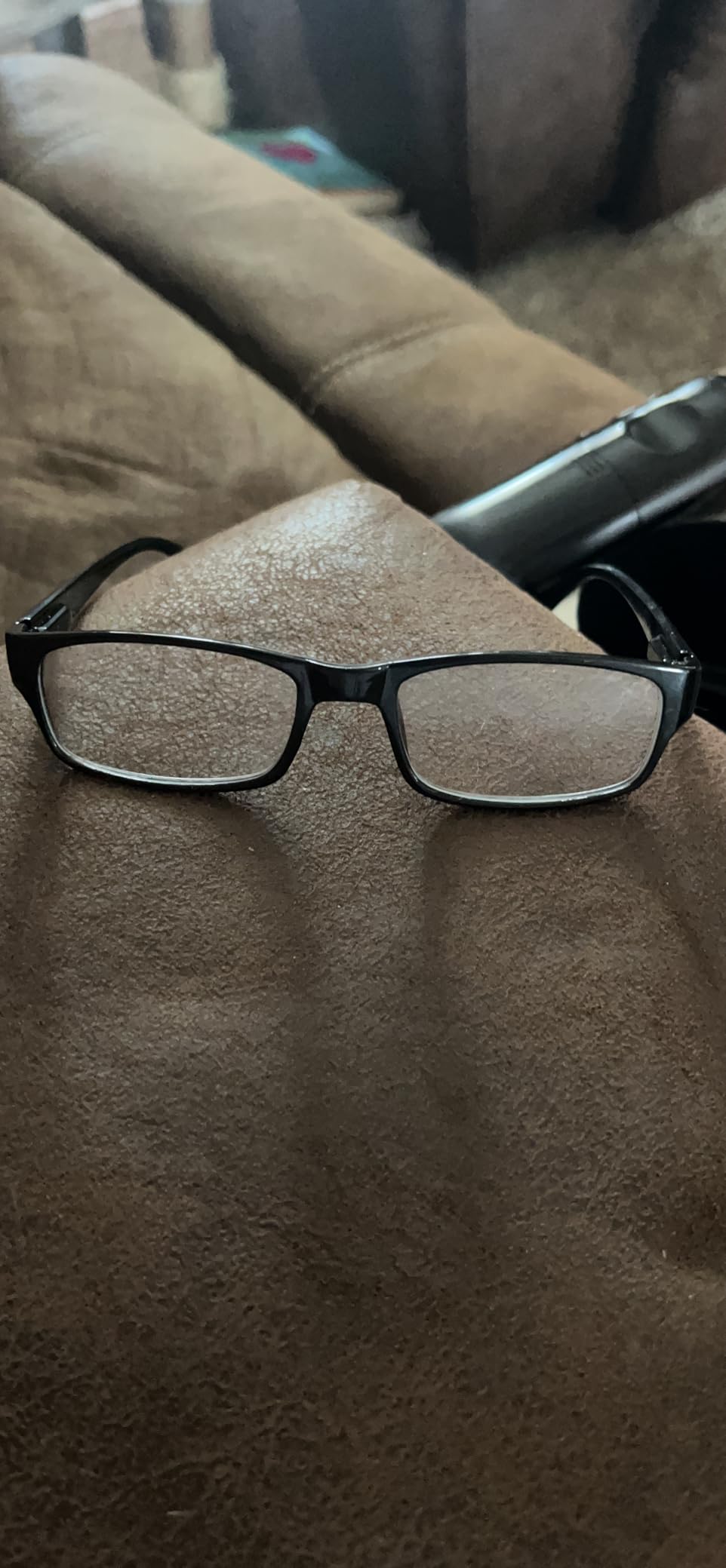 Boost Eyewear 6 Pack Reading Glasses, Traditional Black Frames, for Men and Women, with Comfort Spring Loaded Hinges customer photo 1