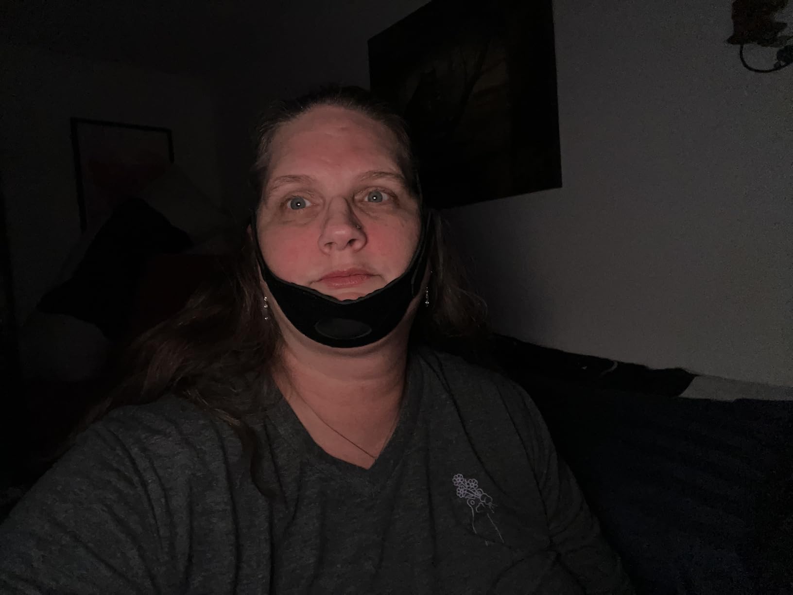 Anti Snoring Chin Strap for Men and Women CPAP Users - Chin Strap for Sleeping - Effective Snore Solution for Excessive Snoring customer photo 2