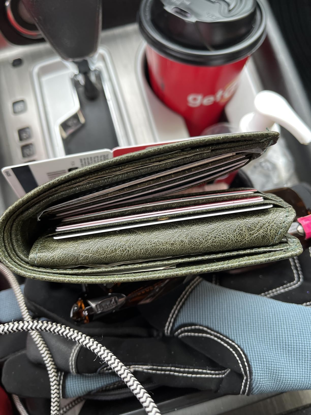 Mens RFID Blocking Bifold Wallet Soft Genuine Leather Brown Western | Secure and Durable Extra Capacity Billfold with 11 Credit Cards, Flip Up ID customer photo 2