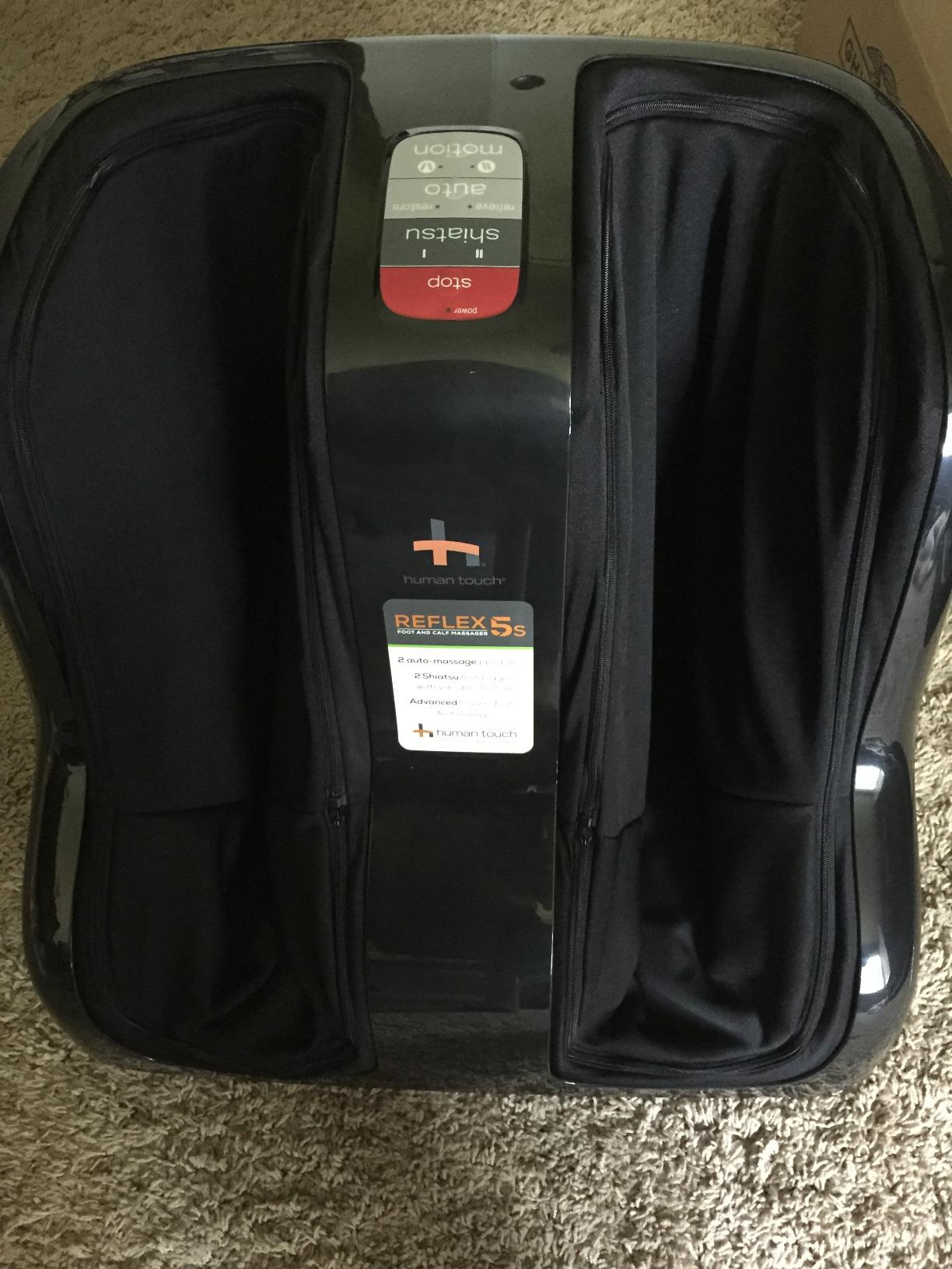 Human Touch Reflex5s Foot & Calf Massager Plantar Fasciitis - HSA Approved customer photo 1