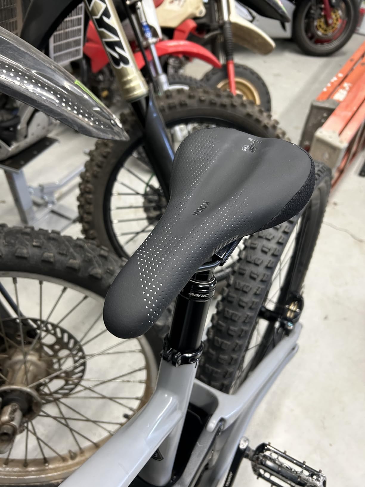 WTB Koda Mountain Bike Seat (Saddle) - Gravel, Trail & Bikepacking (Medium/Wide, 3 Rail Options) customer photo 2
