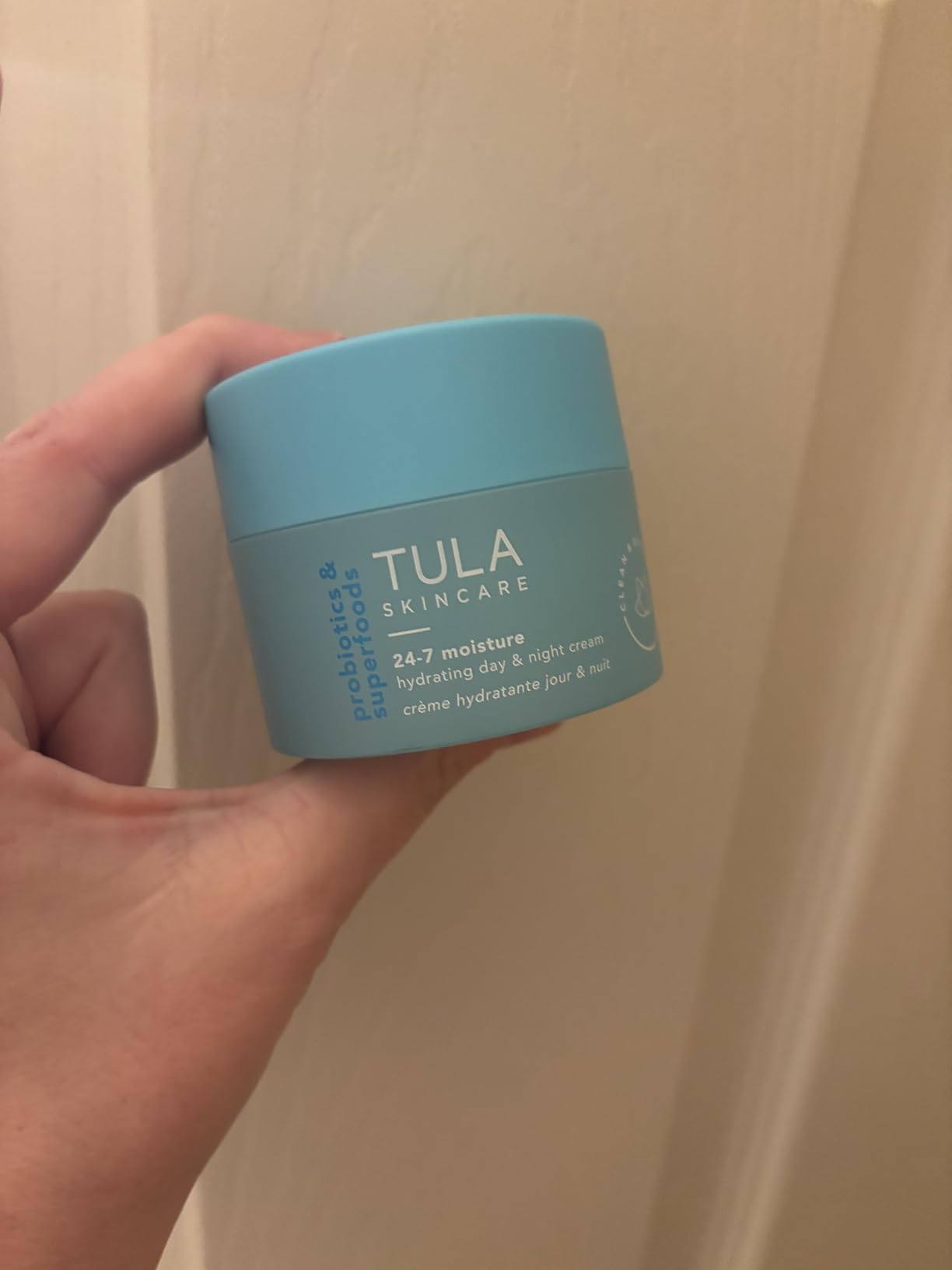 TULA Skin Care 24-7 Hydrating Day & Night Cream - Nourishing Moisturizer for Face, Maintain Skin Balance & Improve Skin Smoothness, Contains Watermelon & Apple Extract customer photo 1