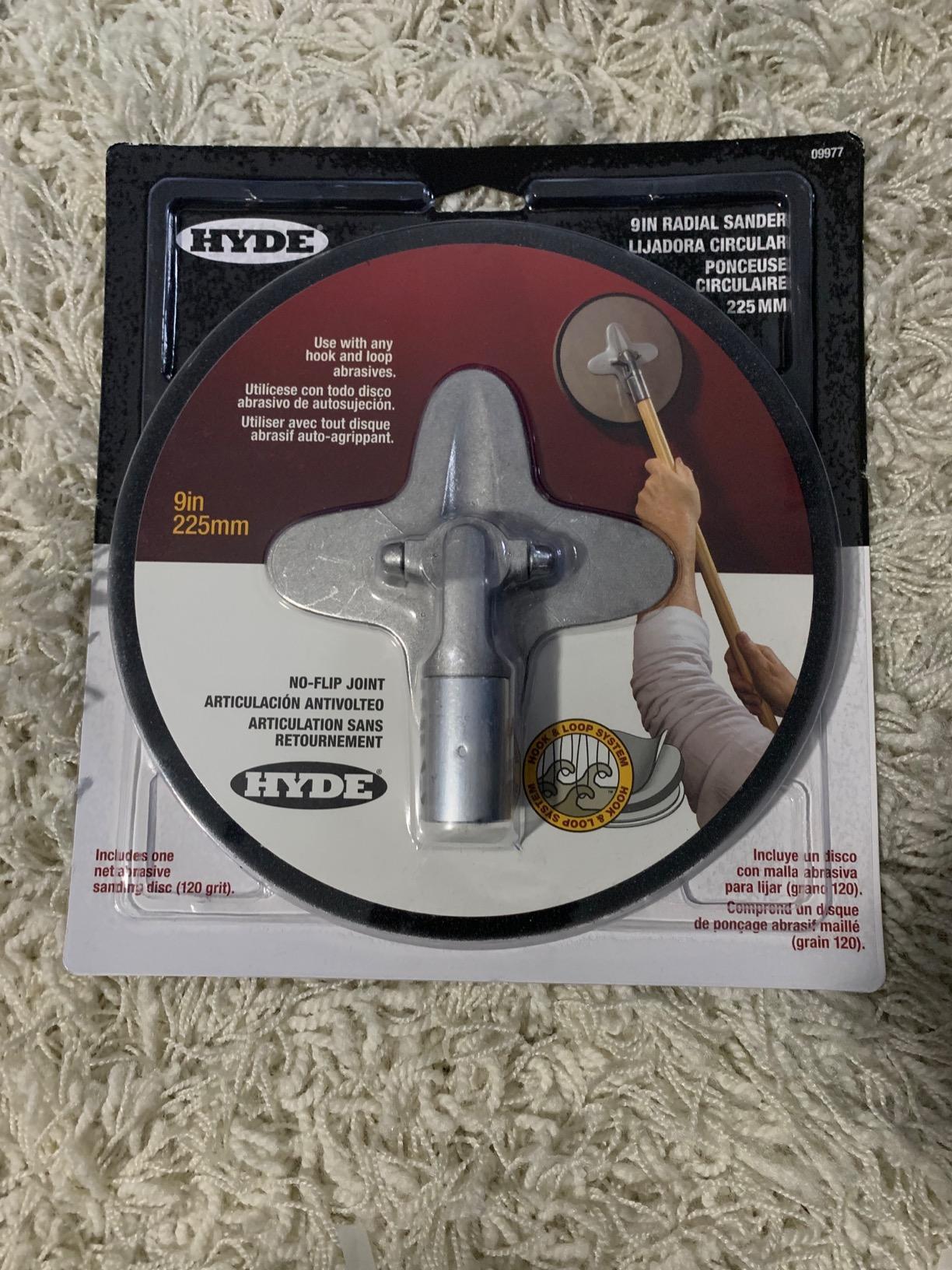 Hyde 09977 Radial Sander customer photo 2