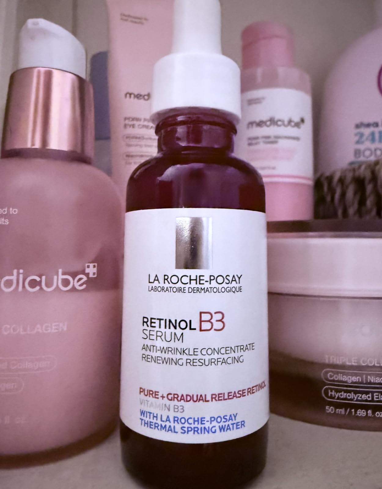 La Roche-Posay Pure Retinol Face Serum with Vitamin B3, Anti Aging Face Serum for Lines, Wrinkles & Premature Sun Damage to Resurface & Hydrate, Suitable for Sensitive Skin, 1.0 Fl. Oz customer photo 1