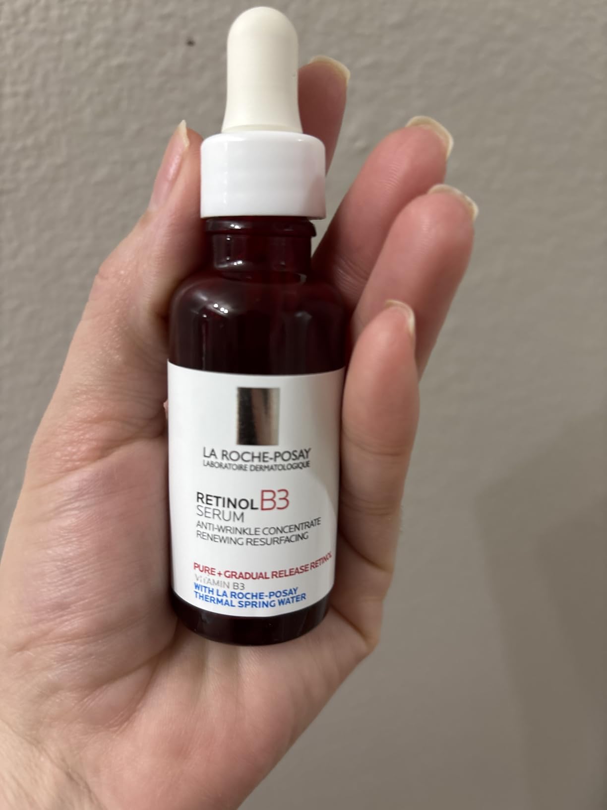 La Roche-Posay Pure Retinol Face Serum with Vitamin B3, Anti Aging Face Serum for Lines, Wrinkles & Premature Sun Damage to Resurface & Hydrate, Suitable for Sensitive Skin, 1.0 Fl. Oz customer photo 2