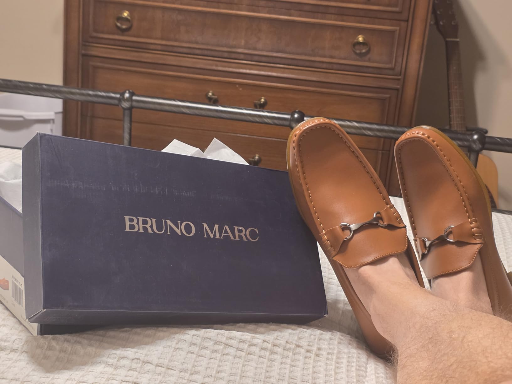 Bruno Marc Men's Dress Loafers Slip On Casual Driving Loafer customer photo 1