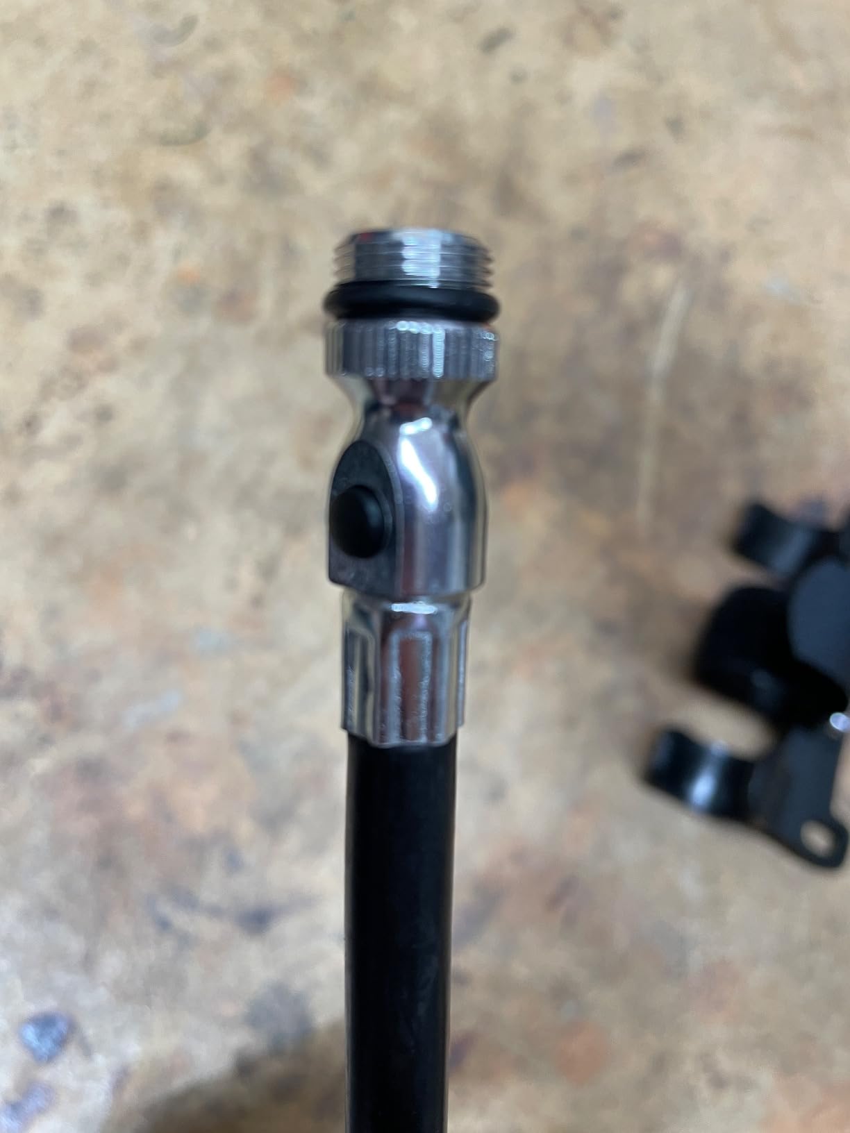 LEZYNE Pocket Drive HP Compact Bike Hand Pump, Pump-Only & Loaded Kit Options | 160 PSI High Pressure Mini Bicycle Pump, ABS Flex Hose, Presta & Schrader Compatible, CNC Aluminum, Mount Included customer photo 2
