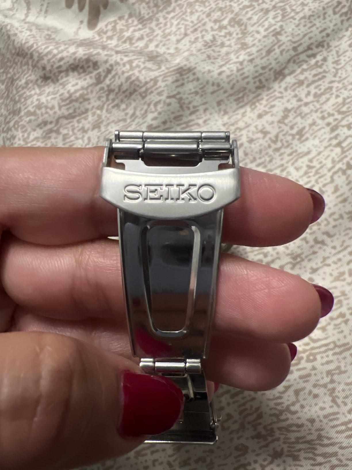 Seiko 5 Sports Automatic Watch for Men - Day/Date Calendar, LumiBrite, 100m Water-Resistant customer photo 1