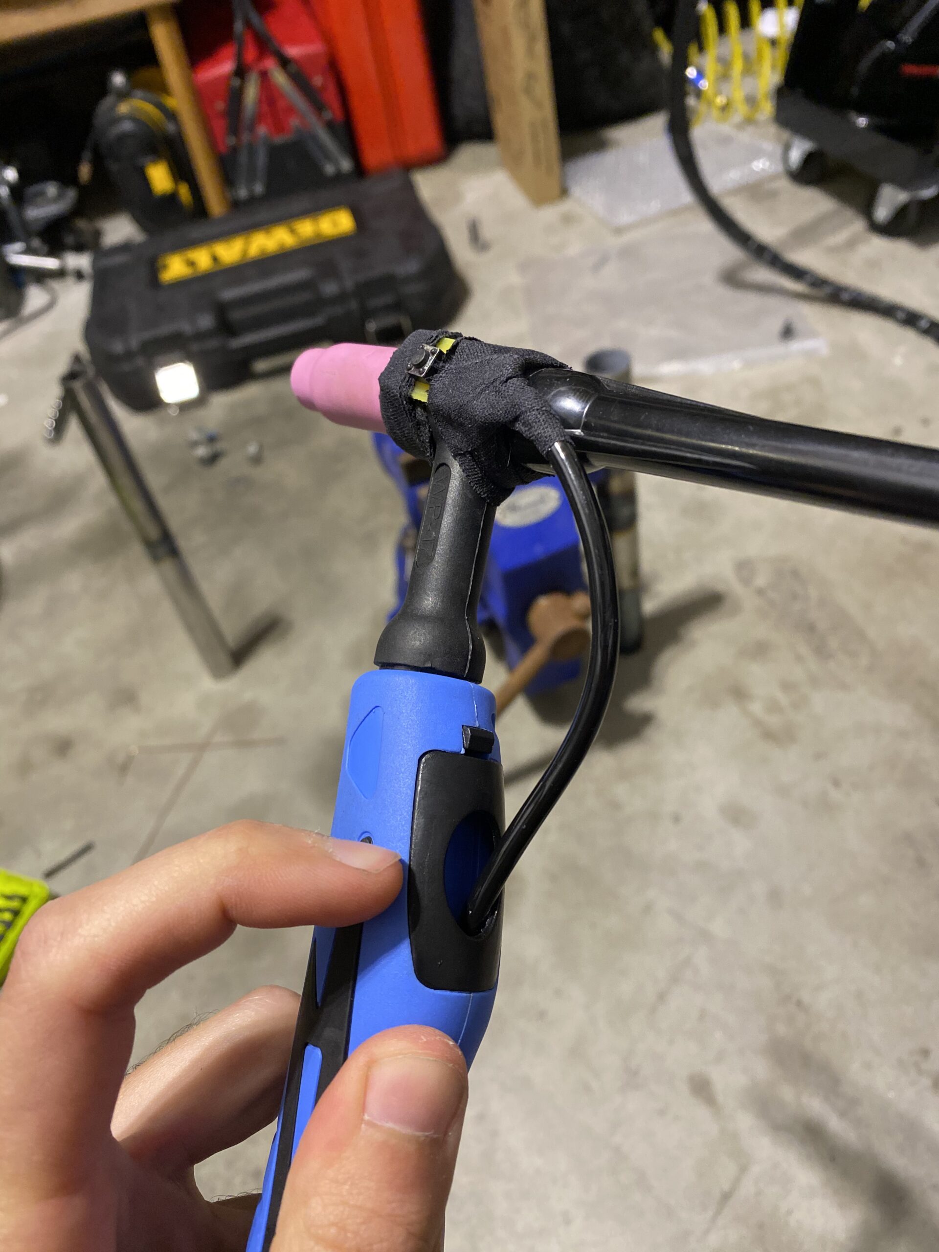 TIG & ARC Welder, Gas TIG with Argon Stick Welding, Dual Function DC Inverter Welder for Home, DIY & Light Professional Use, Stable Arc, Clean Welds customer photo 1