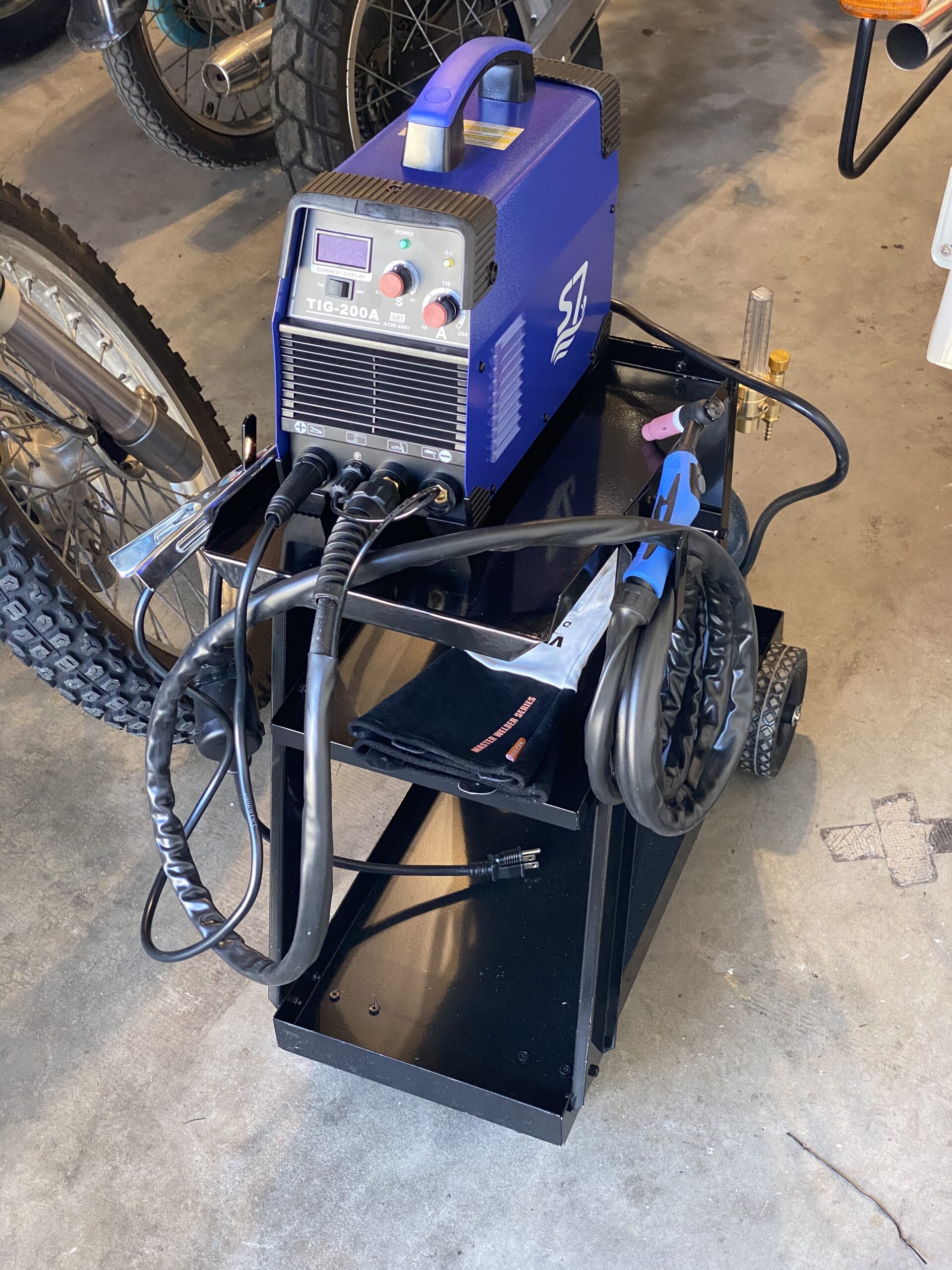 TIG & ARC Welder, Gas TIG with Argon Stick Welding, Dual Function DC Inverter Welder for Home, DIY & Light Professional Use, Stable Arc, Clean Welds customer photo 2