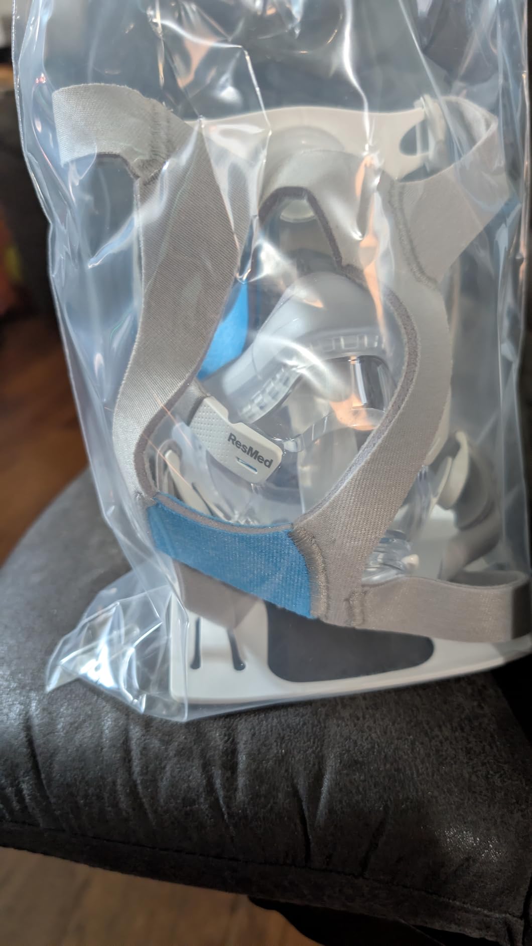 ResMed AirTouch F20 Frame System - Replacement Frame System with Full-Face Mask & Elbow - Premium CPAP Gear - Headgear Not Included - Large customer photo 2