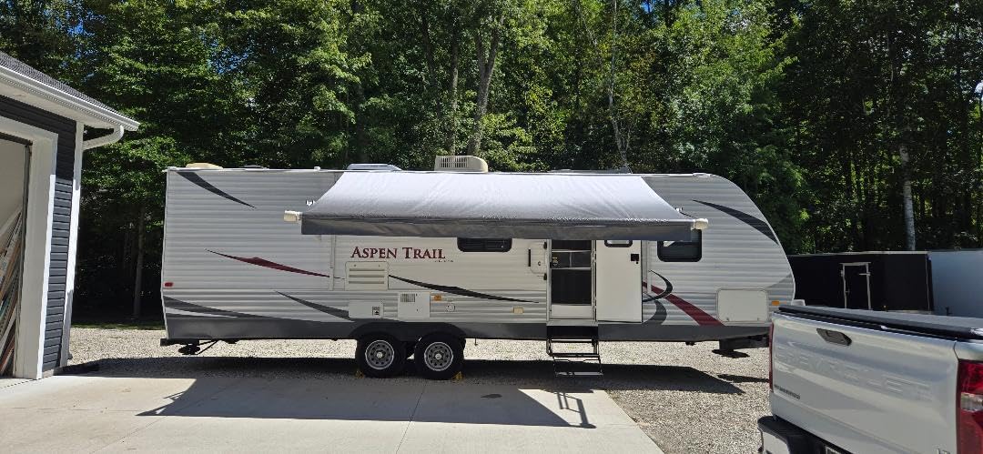 RecPro RV Awning Fabric Replacement | Width Options from 8 Feet to 22 Feet | Variety of Color Options | 8' (96