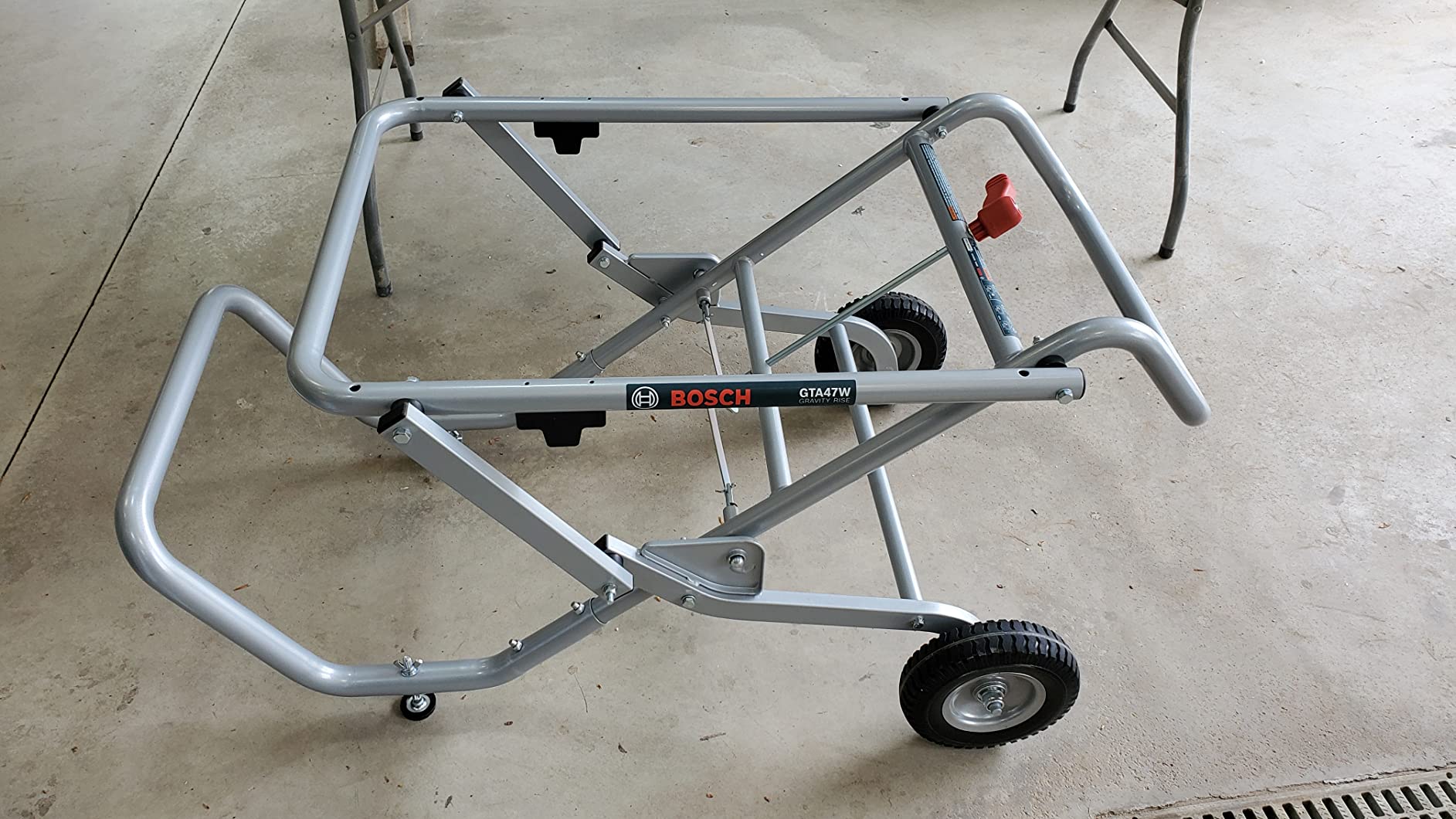 BOSCH 4100XC-10 10 In. Worksite Table Saw with Gravity-Rise Wheeled Stand customer photo 2