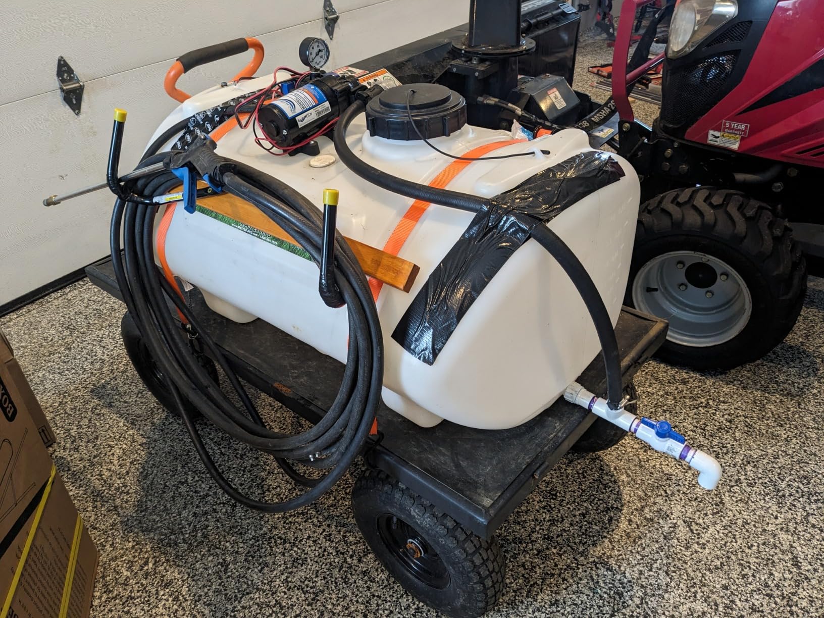 Master Mfg 40-Gallon Deluxe UTV Spot Sprayer - 2.2GPM, 70PSI Max customer photo 1