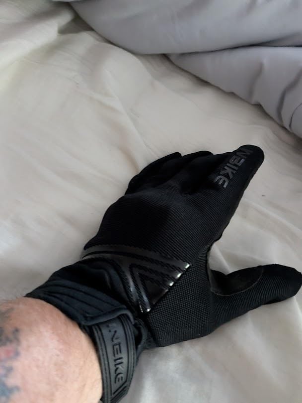 INBIKE Breathable Mesh Motorcycle Gloves Touchscreen with TPR Palm Pad Hard Knuckles customer photo 2