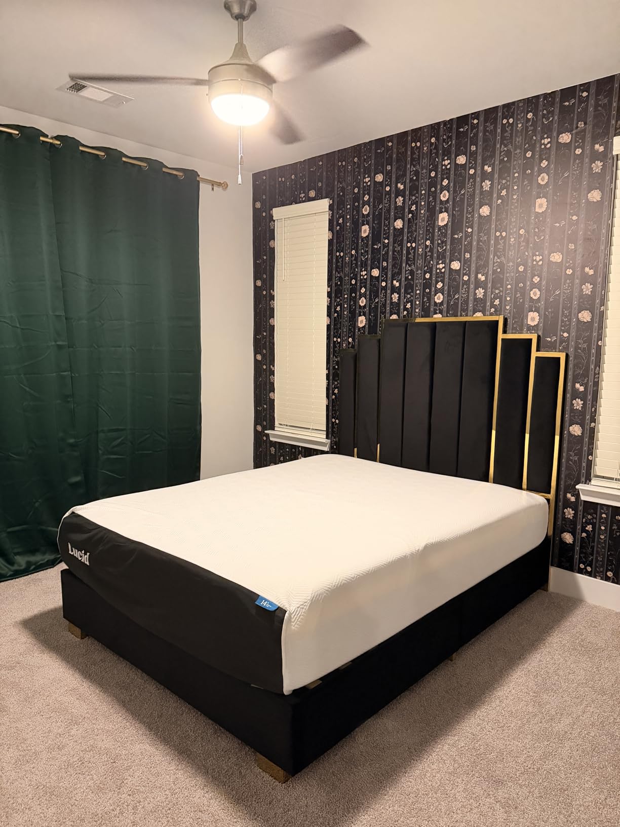 Lucid 6 Inch Memory Foam Mattress - Low Profile - Medium Firm Feel - Infused with Bamboo Charcoal and Gel - Bed in a Box - Twin Size customer photo 1