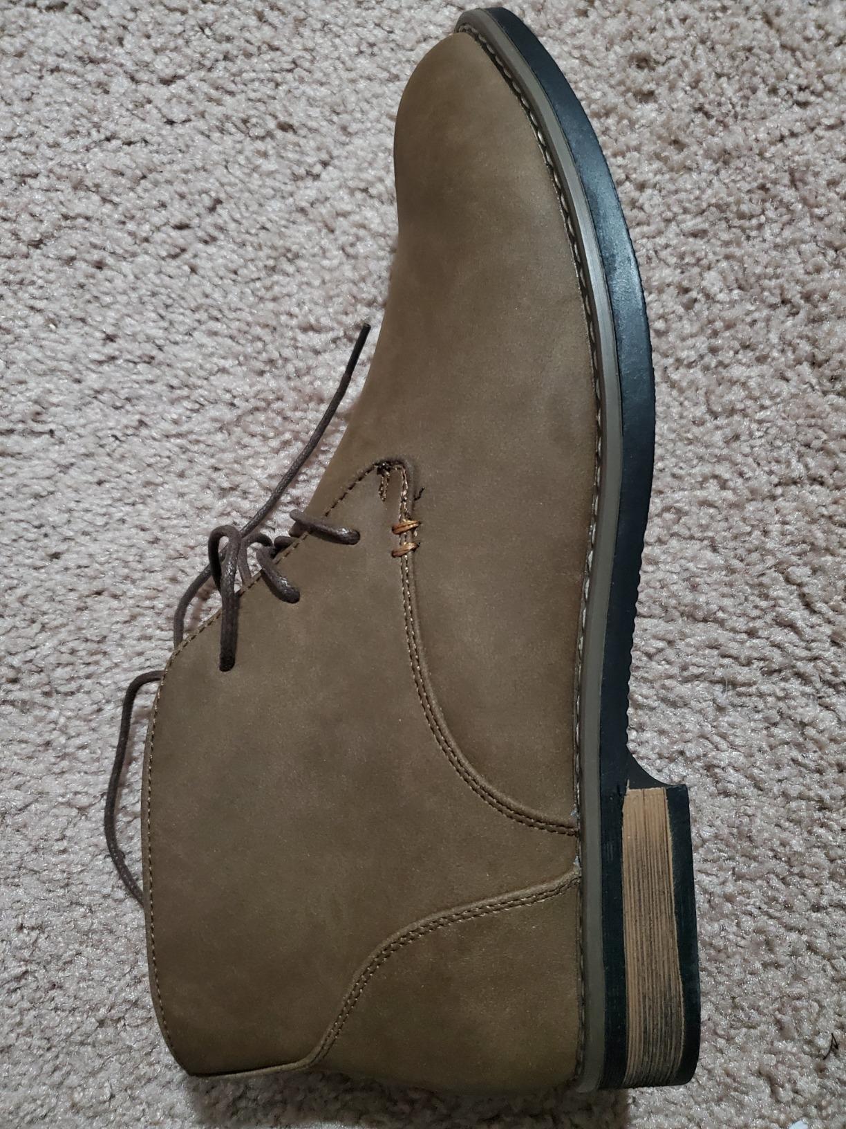 Men's Chukka Boots Lace Up Desert Ankle Boots Classic Causal Dress Boots for Men customer photo 2