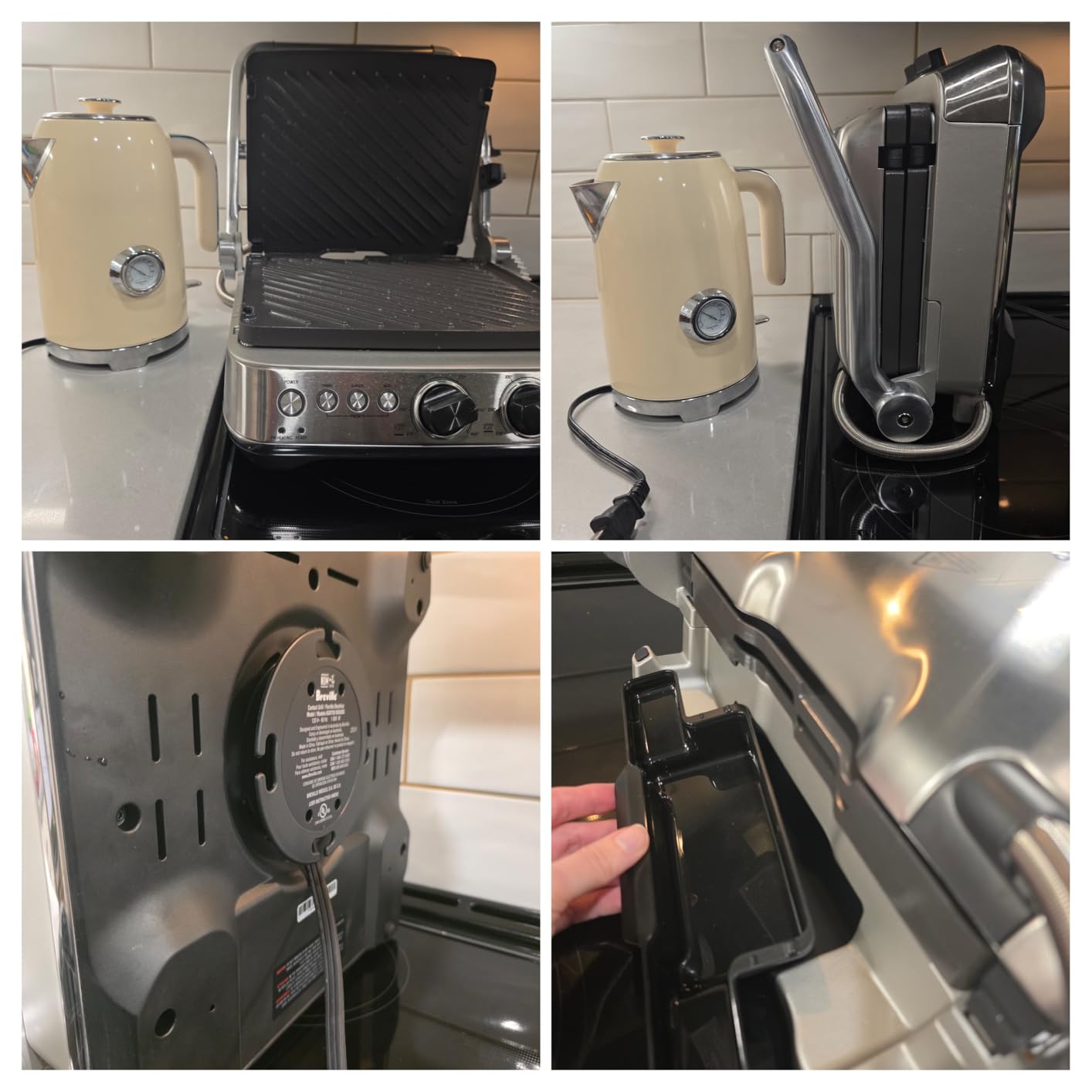 Breville BGR700BSS Sear and Press Grill, Brushed Stainless Steel customer photo 1