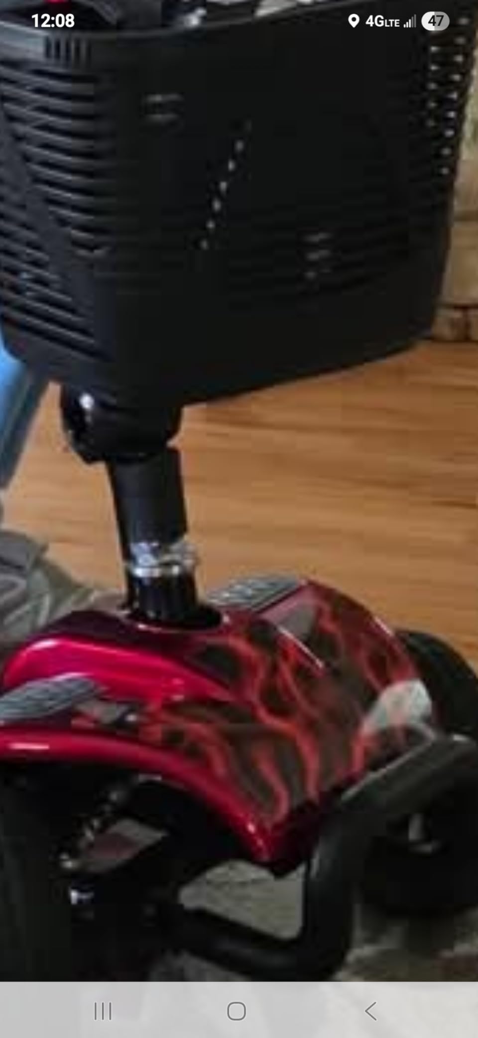 Vive 4 Wheel Mobility Scooter - Electric Powered Wheelchair Device - Compact Heavy Duty Mobile for Travel, Adults, Elderly - Long Range Power Extended Battery with Charger & Basket customer photo 2