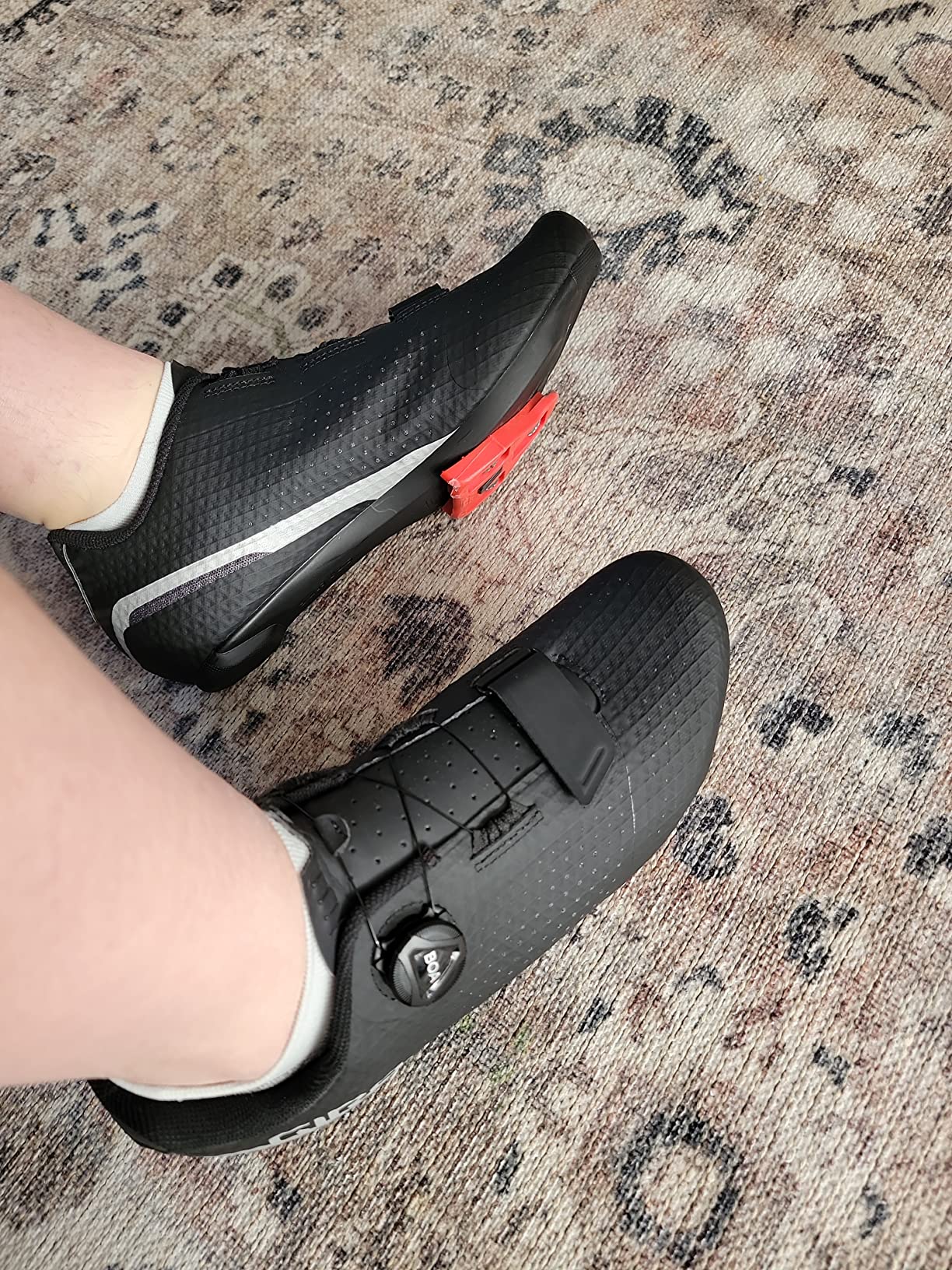 Cadet Men Indoors and Outdoors Clipless Road Cycling Shoes customer photo 1