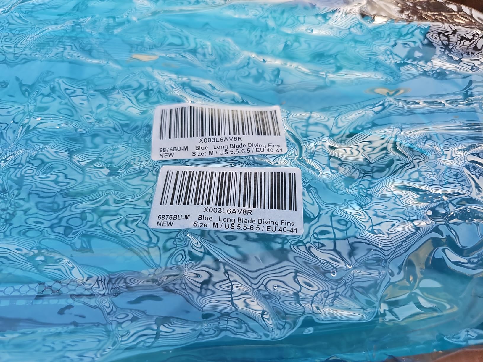 Full Pocket Long Blade Diving Fins for Freediving and Spearfishing customer photo 2