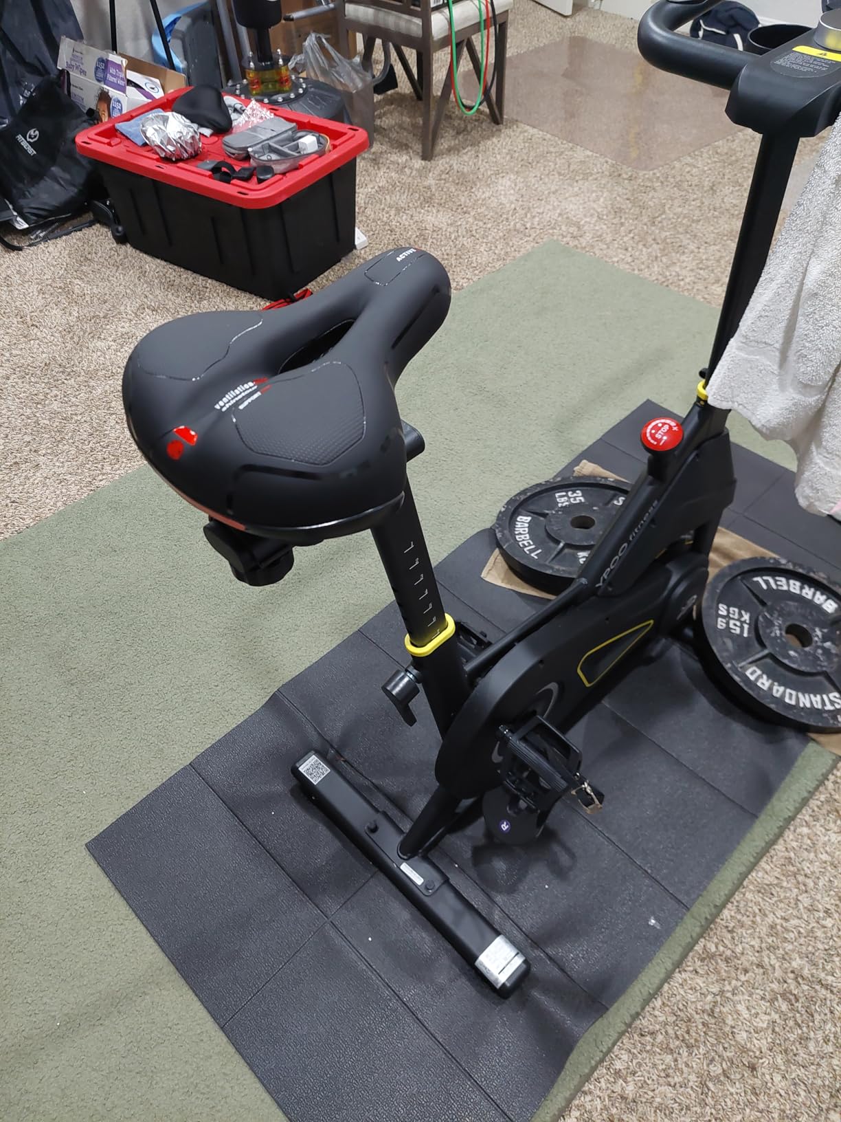 Comfortable Seat Cushion for Men Women with Dual Shock Absorbing Ball Memory Foam Waterproof Wide Bicycle Saddle Fit for Road Bikes customer photo 2