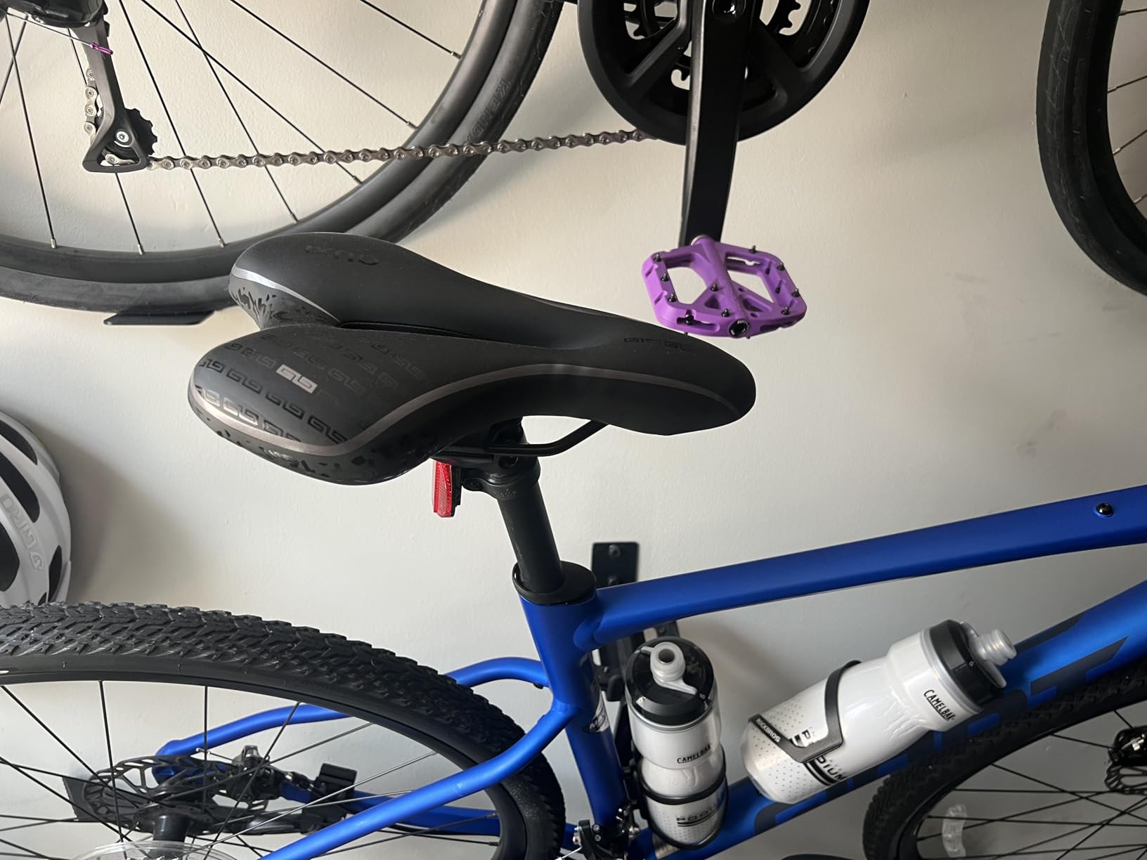 OUXI Comfort Bike Seat Comfortable Gel Bicycle Saddle Replacement Soft Padded with Shock Absorbing Waterproof for MTB Mountain Bike Road Bike customer photo 1