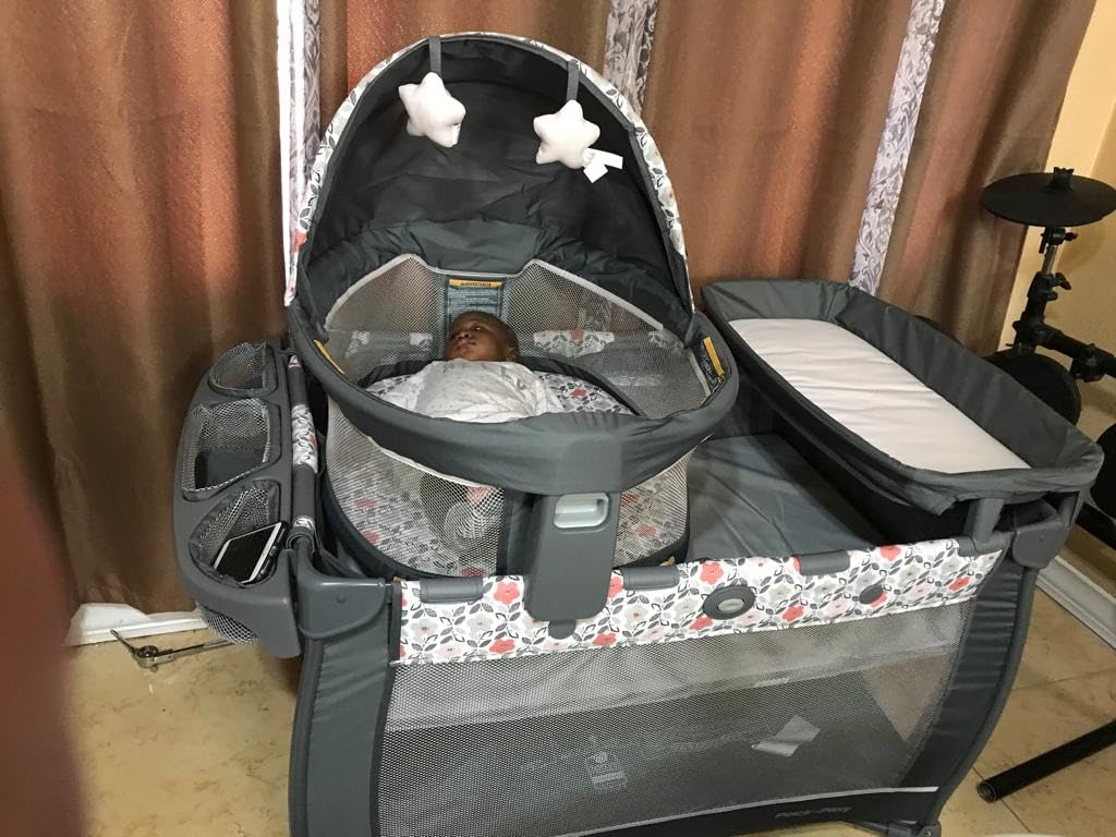 Graco Pack 'n Play Close2Baby Bassinet Playard Features Portable Bassinet Diaper Changer and More, Derby customer photo 1