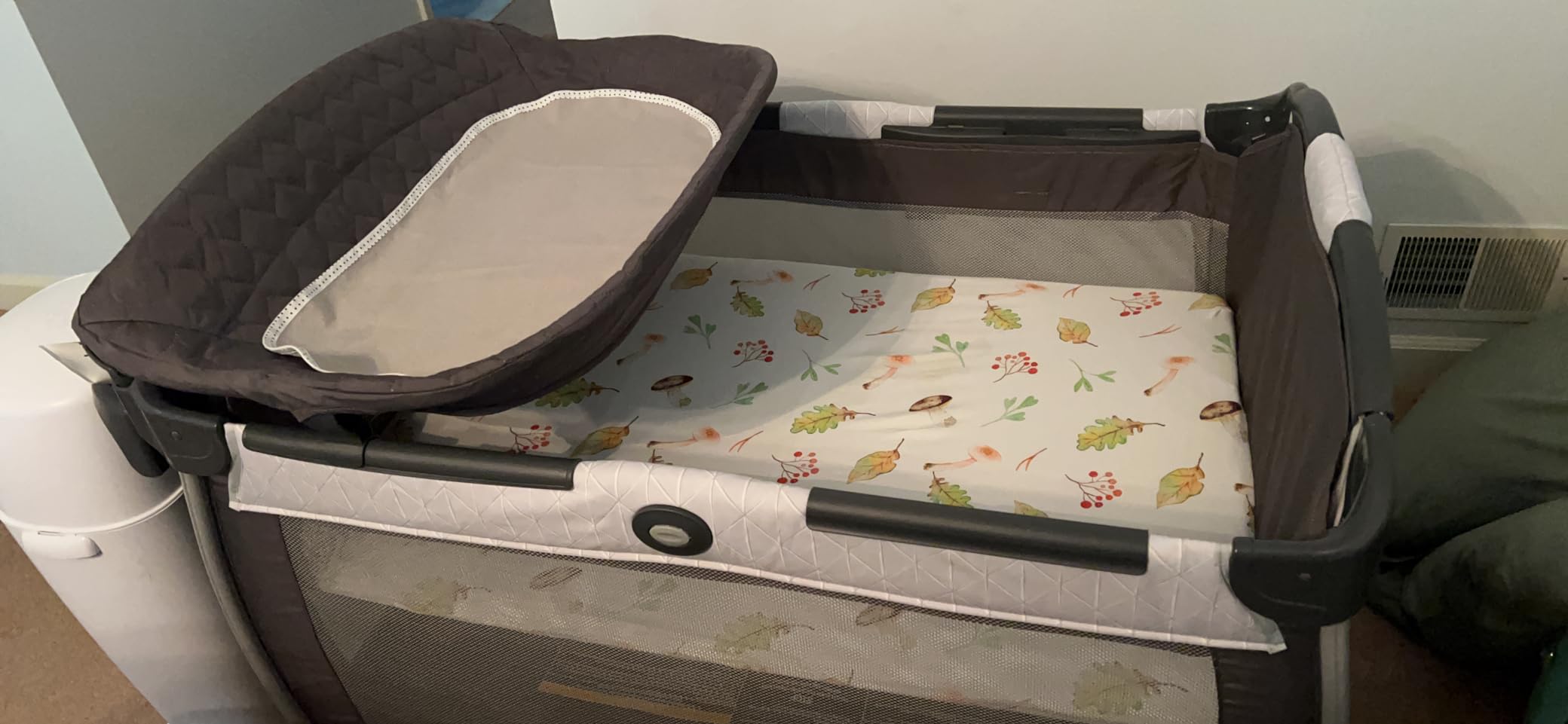 Graco Pack 'n Play Close2Baby Bassinet Playard Features Portable Bassinet Diaper Changer and More, Derby customer photo 2