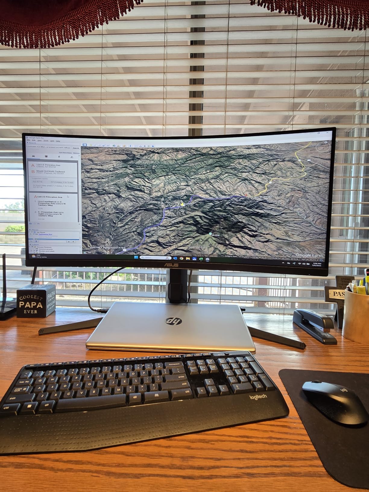 ASUS VG34VQL1B TUF 34 Inch Curved Gaming Monitor - WQHD (3440x1440), 165Hz, 1ms, Extreme Low Motion Blur, FreeSync Premium, Eye Care, Height Adjustable, DisplayHDR 400 customer photo 2